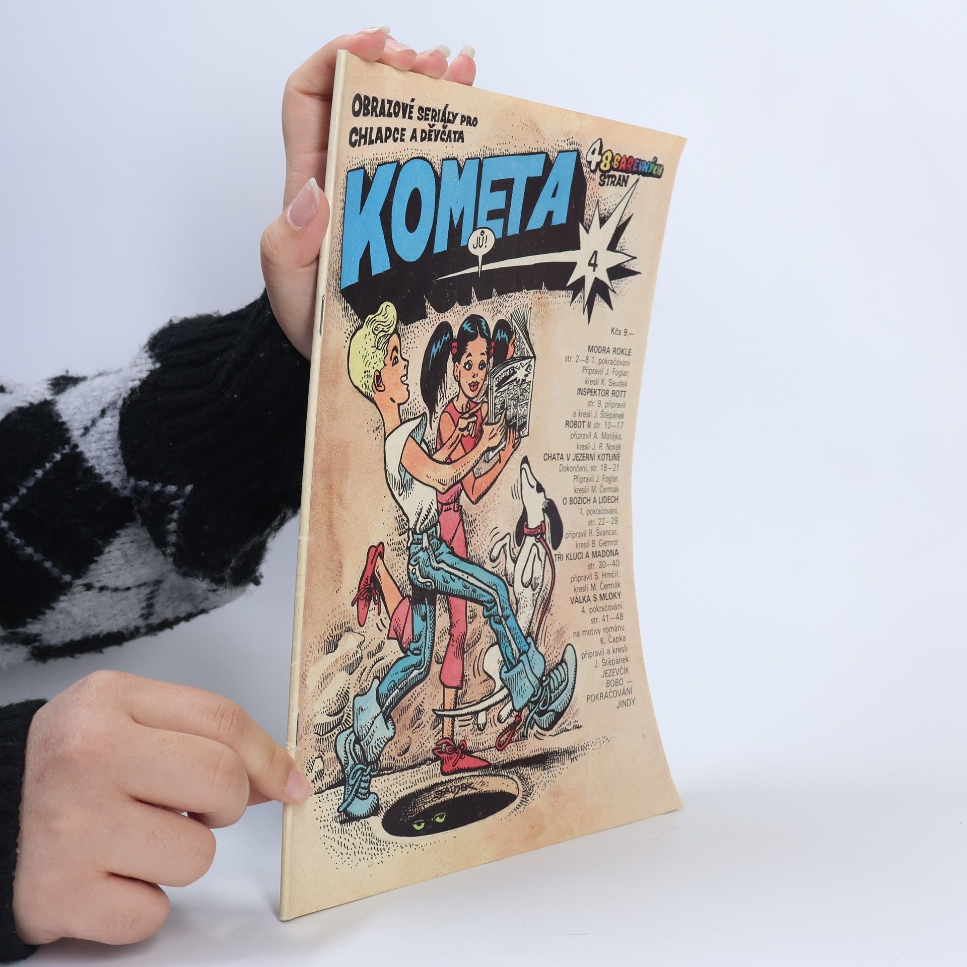 Karel Saudek Kometa 4/1989