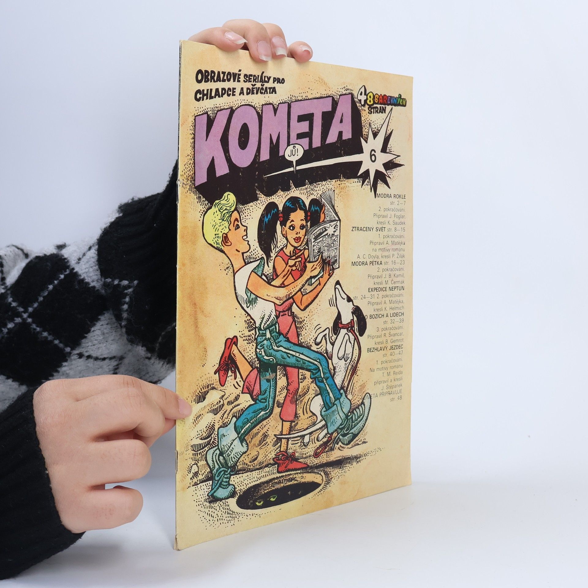 Karel Saudek Kometa 6/1989