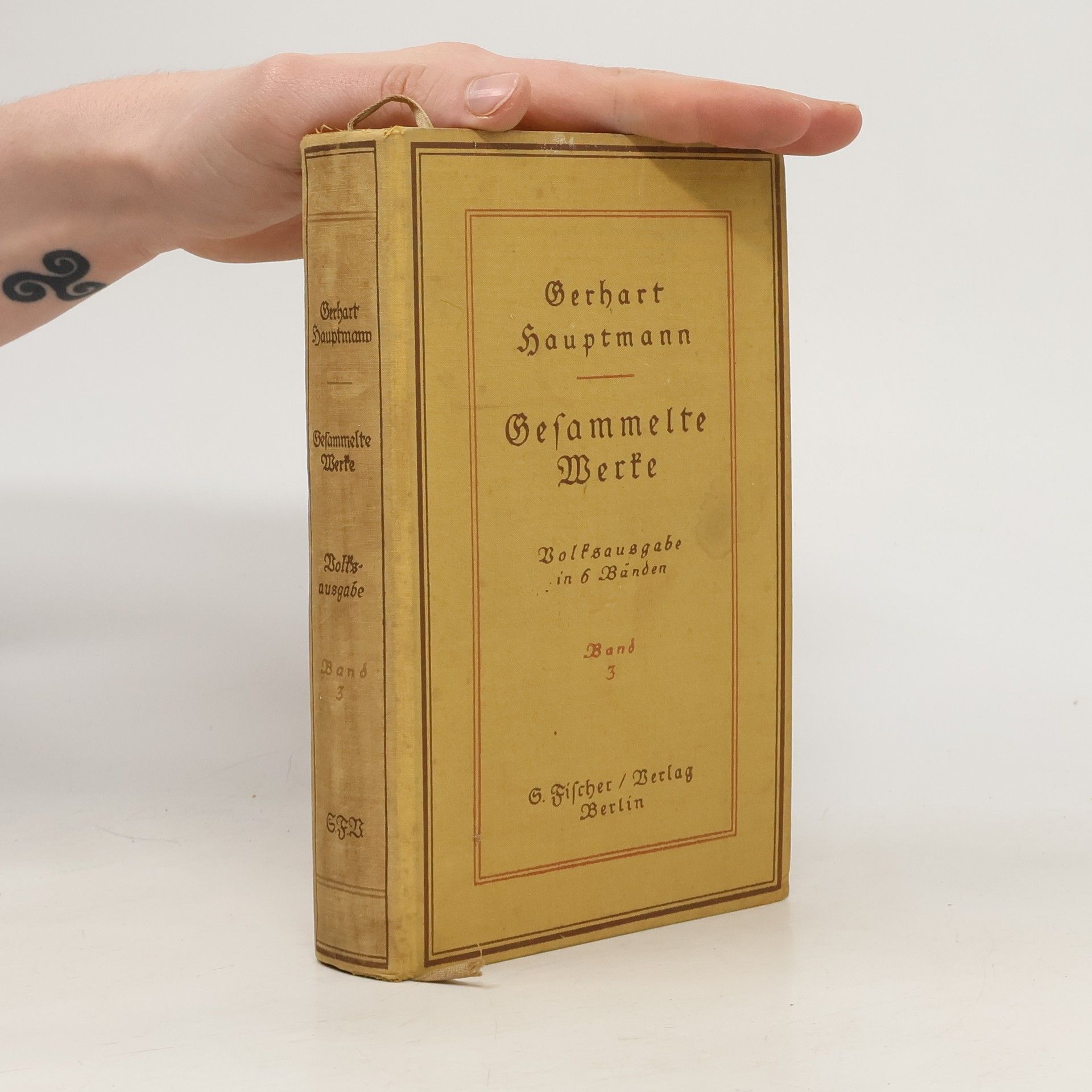 Gerhart Hauptmann Gesammelte Werke
