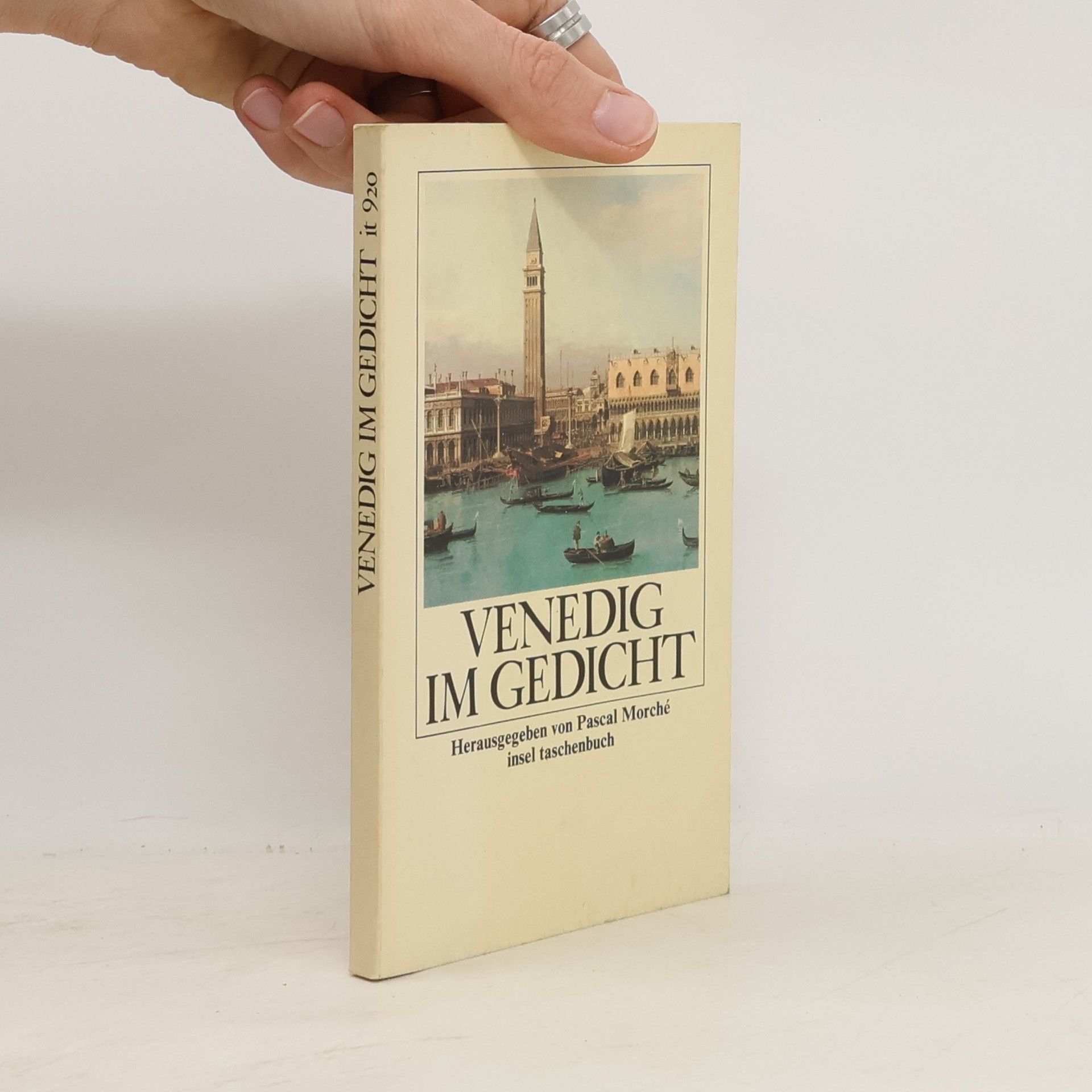 Pascal Morché Insel Taschenbuch - 920: Venedig im Gedicht