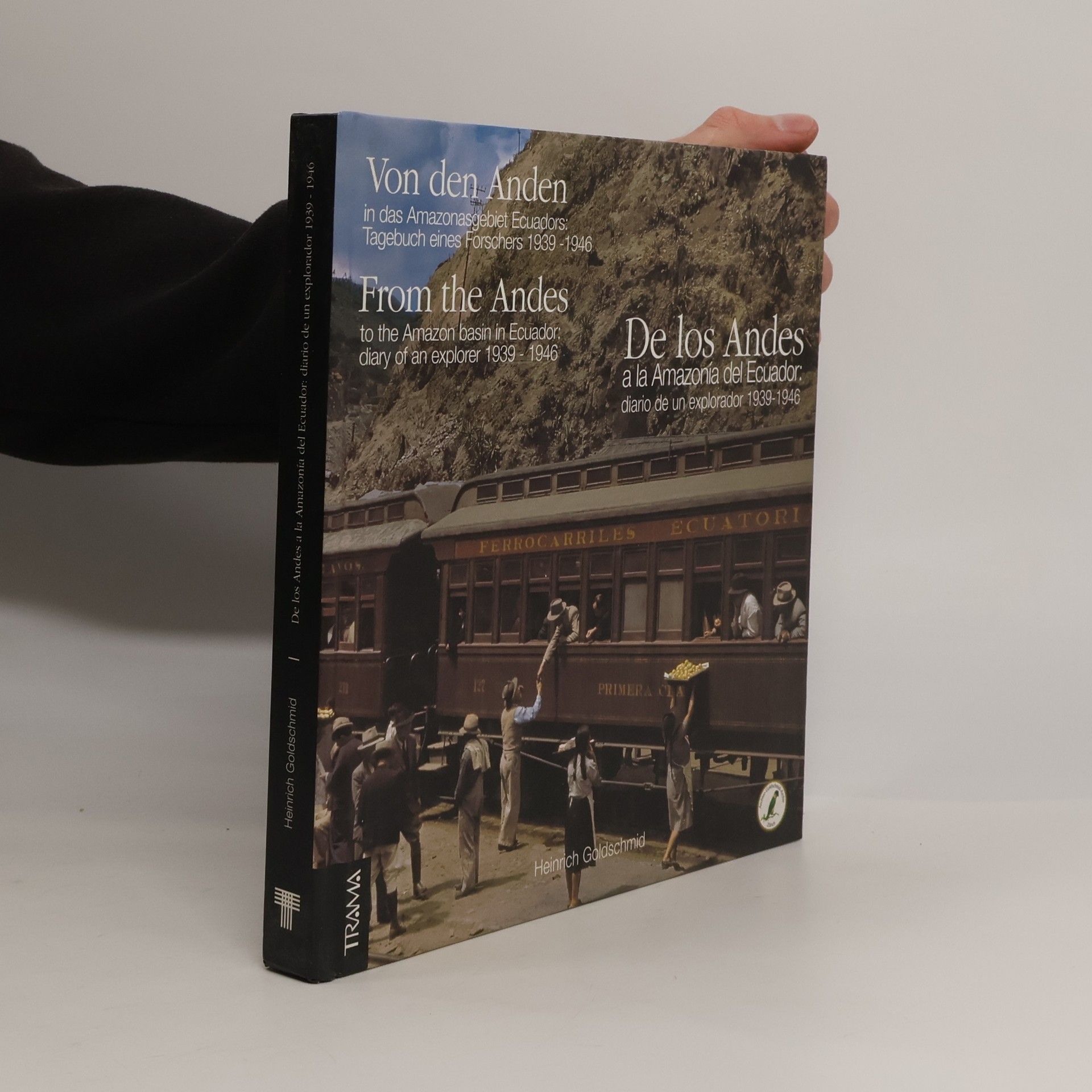 Karl Theodor Goldschmid Von den Anden.  From the Andes. De los Andes