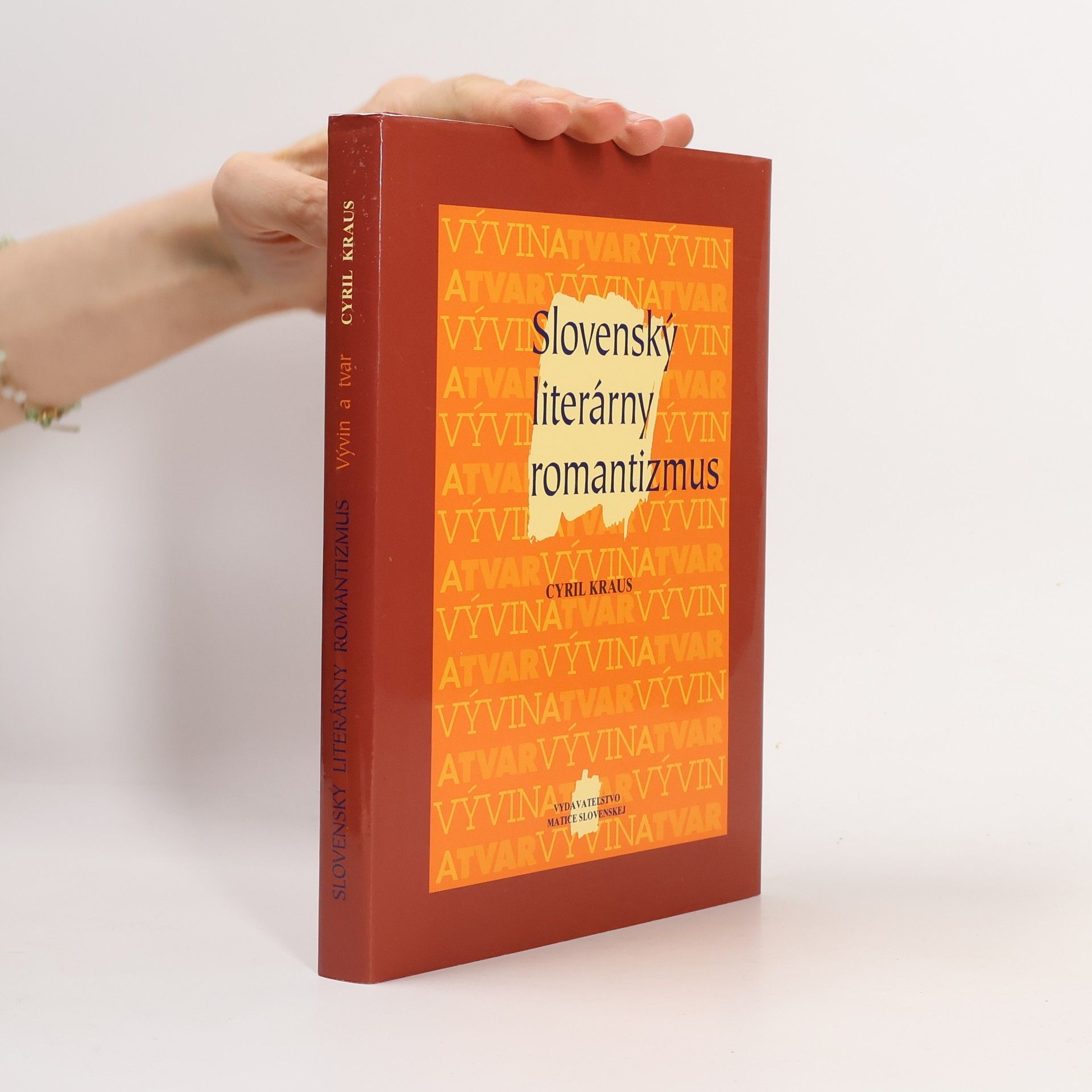 Cyril Kraus Slovenský literárny romantizmus