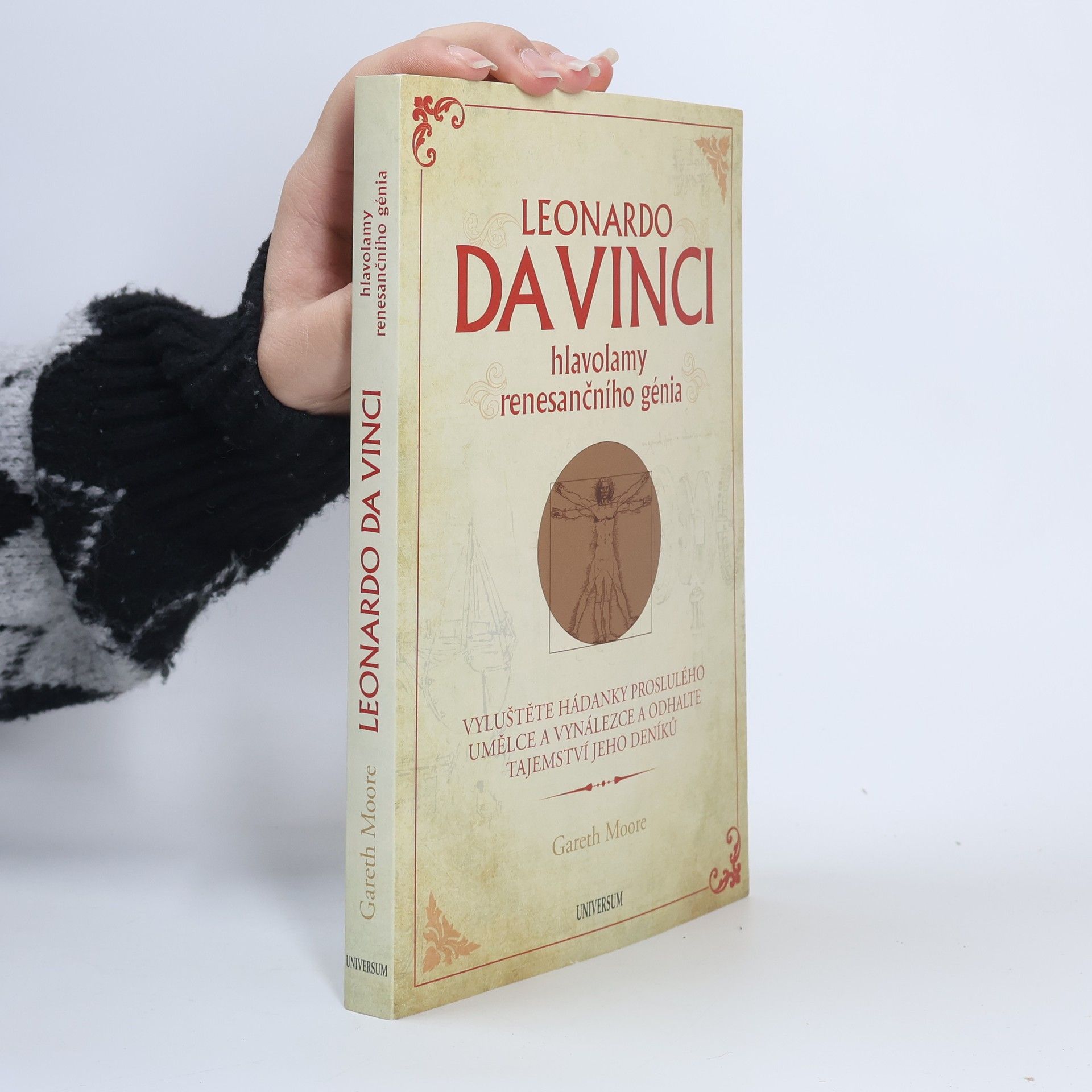 Gareth Moore Leonardo da Vinci : hlavolamy renesančního génia