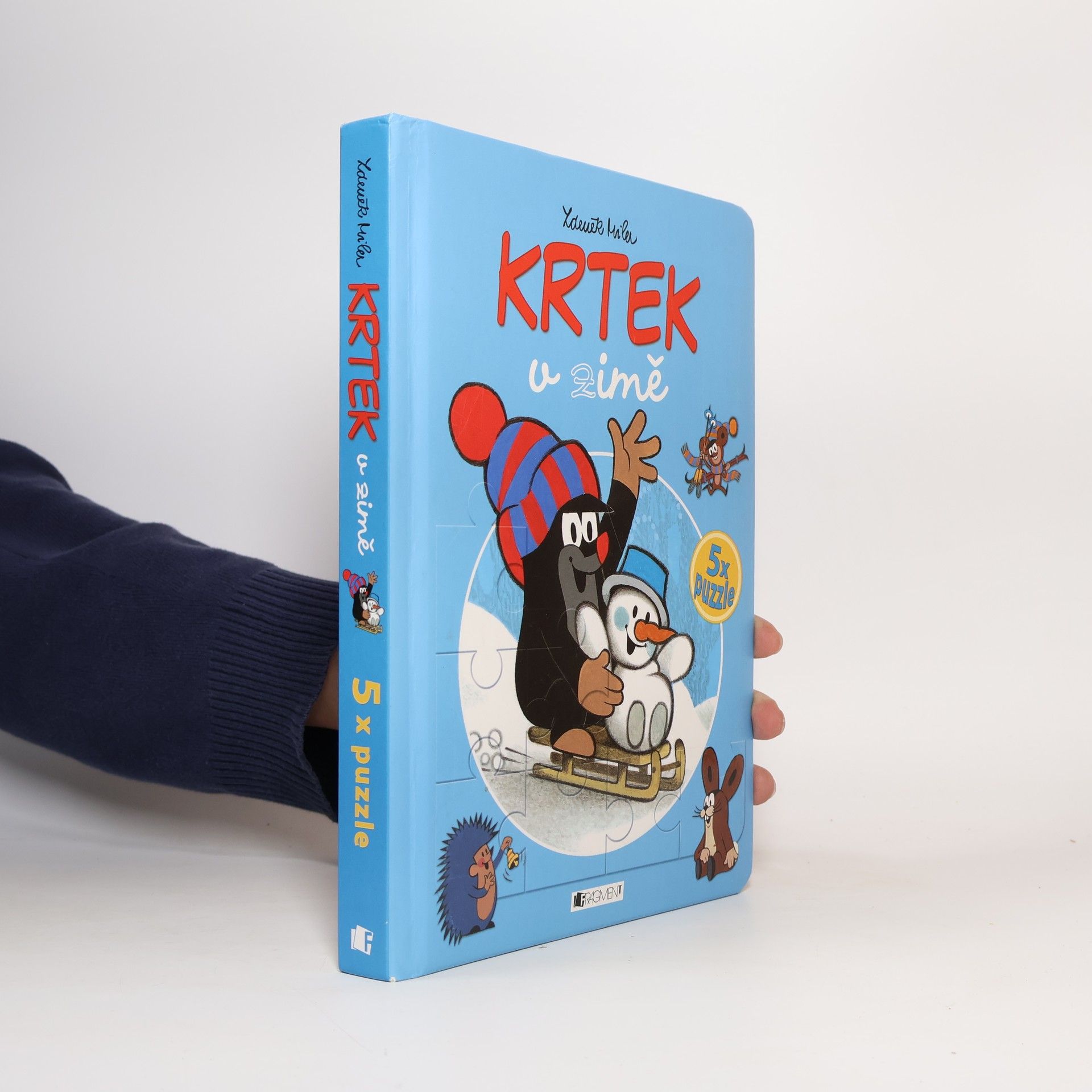 Zdeněk Miler Krtek v zimě (puzzle uvnitř)