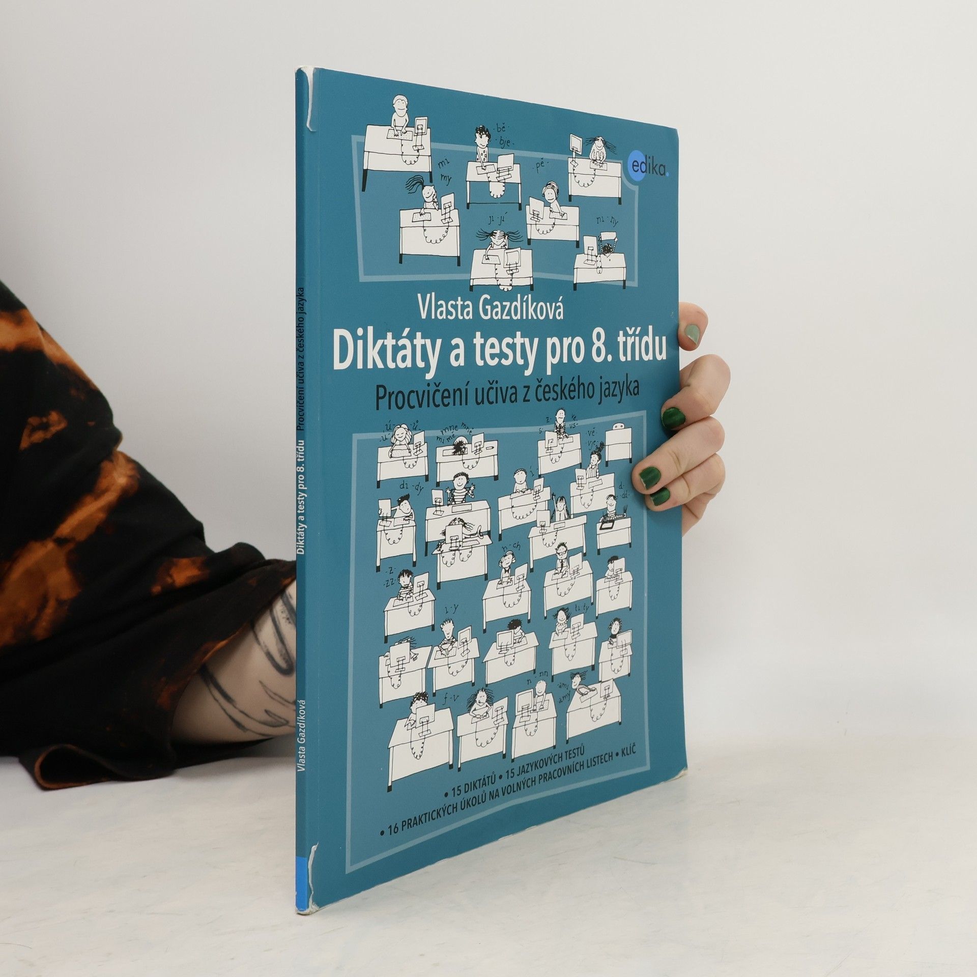 Vlasta Gazdíková Diktáty a testy pro 8. třídu