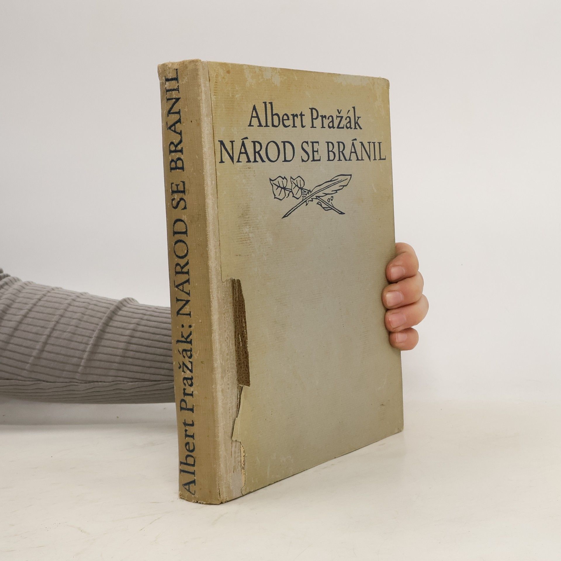 Albert Pražák Národ se bránil
