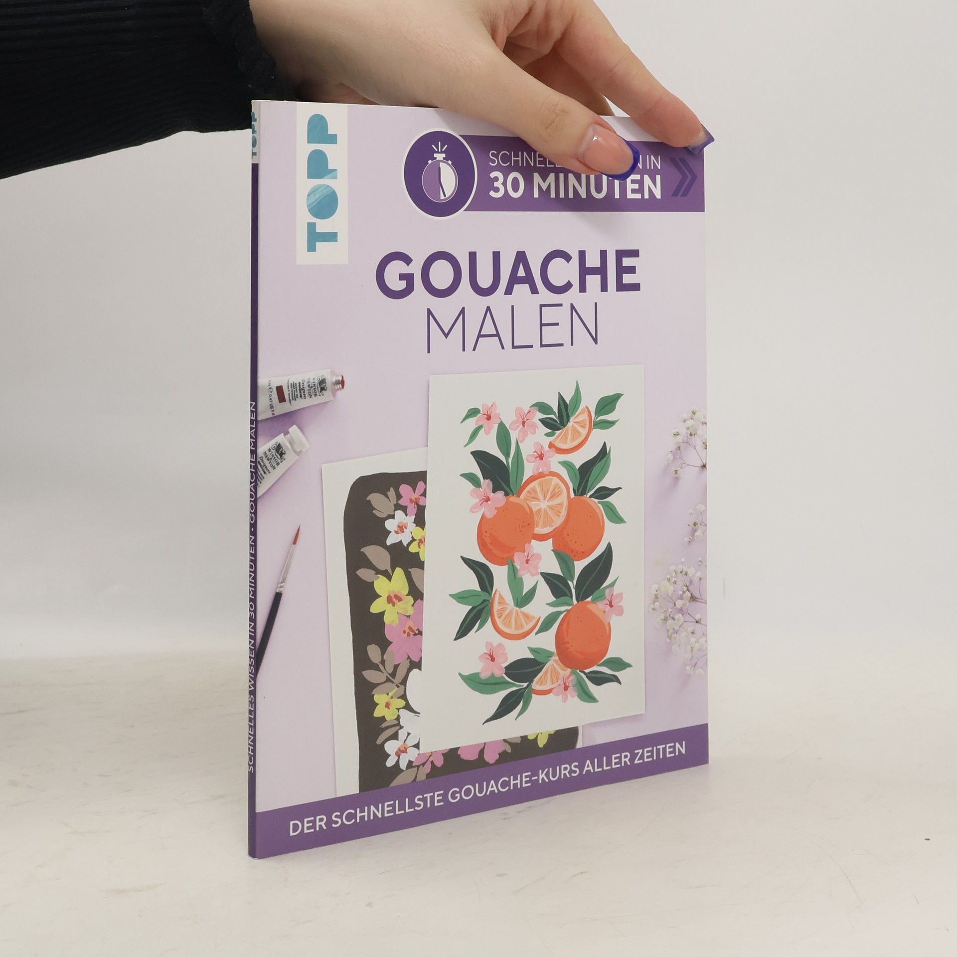 Christin Stapff Schnelles Wissen in 30 Minuten - Gouache malen