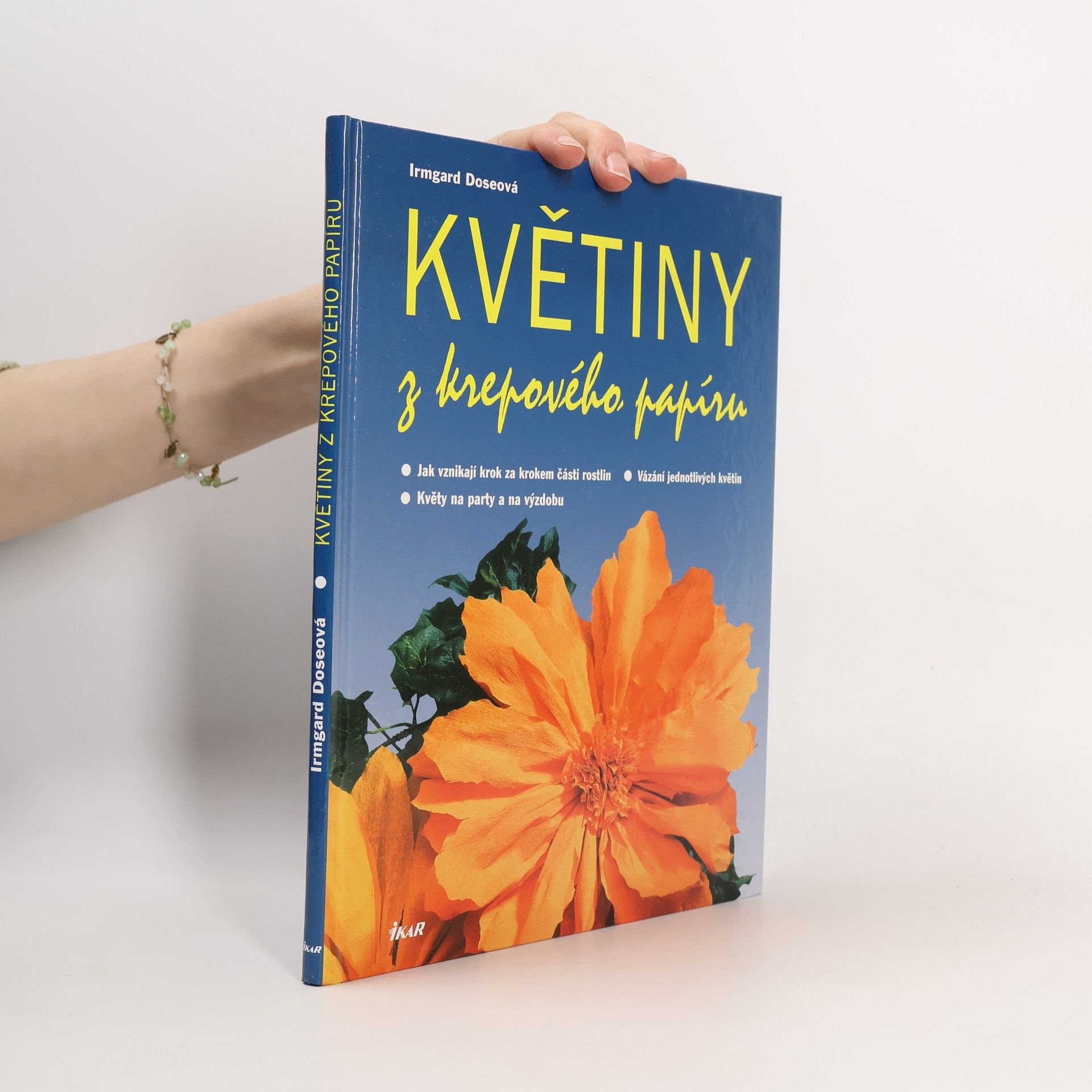 Irmgard Dose Květiny z krepového papíru