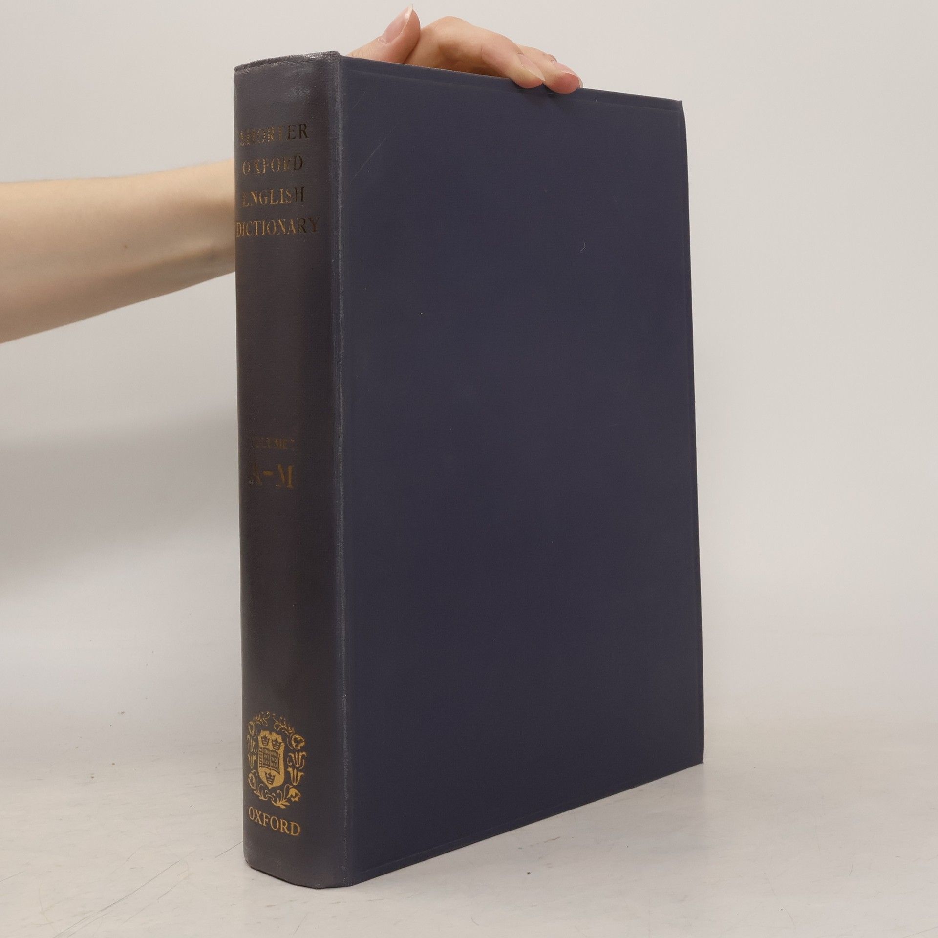 Kolektiv autorů Shorter Oxford English Dictionary A-M