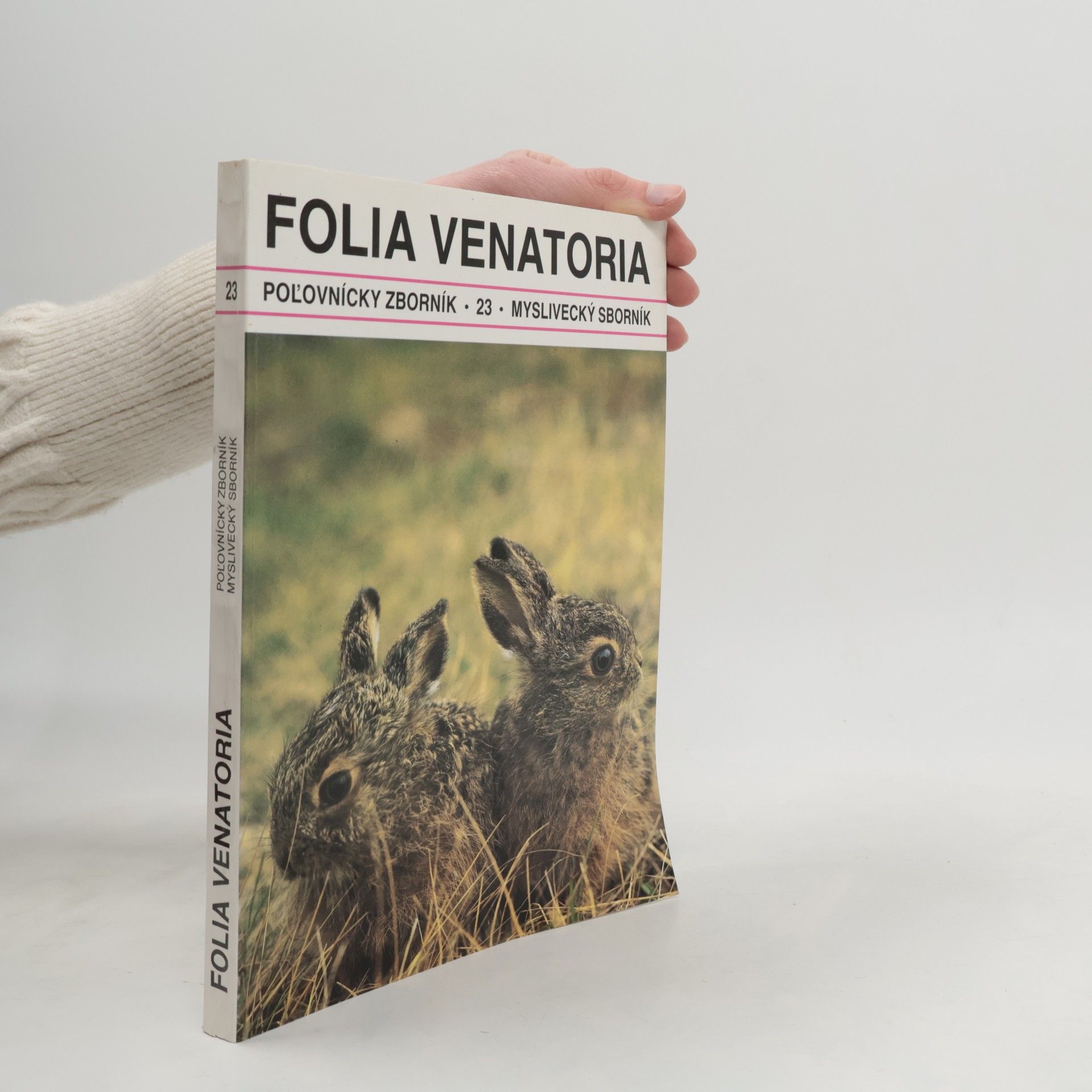 Kolektiv autorů Folia venatoria : myslivecký sborník. 23.