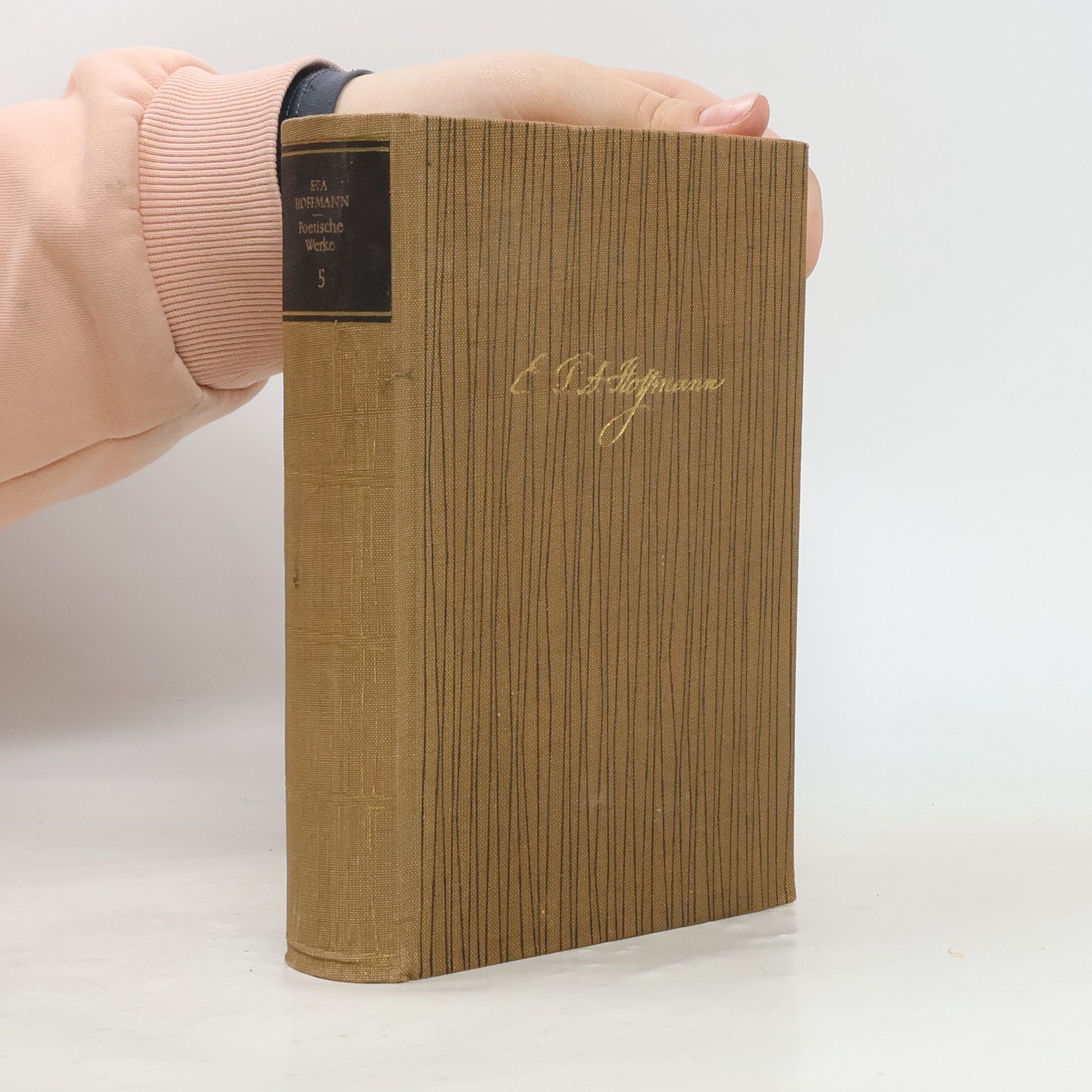 E. T. A. Hoffmann Poetische Werke 5