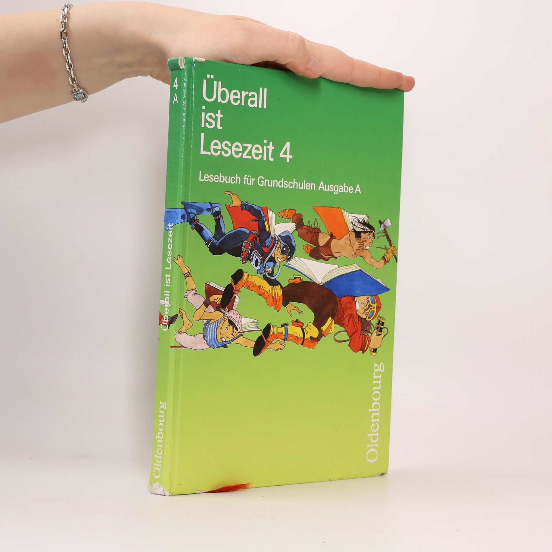 Walter Köpp Überall ist Lesezeit, neue Rechtschreibung, 4. Schuljahr, Ausgabe A (für alle Bundesländer außer Bayern)