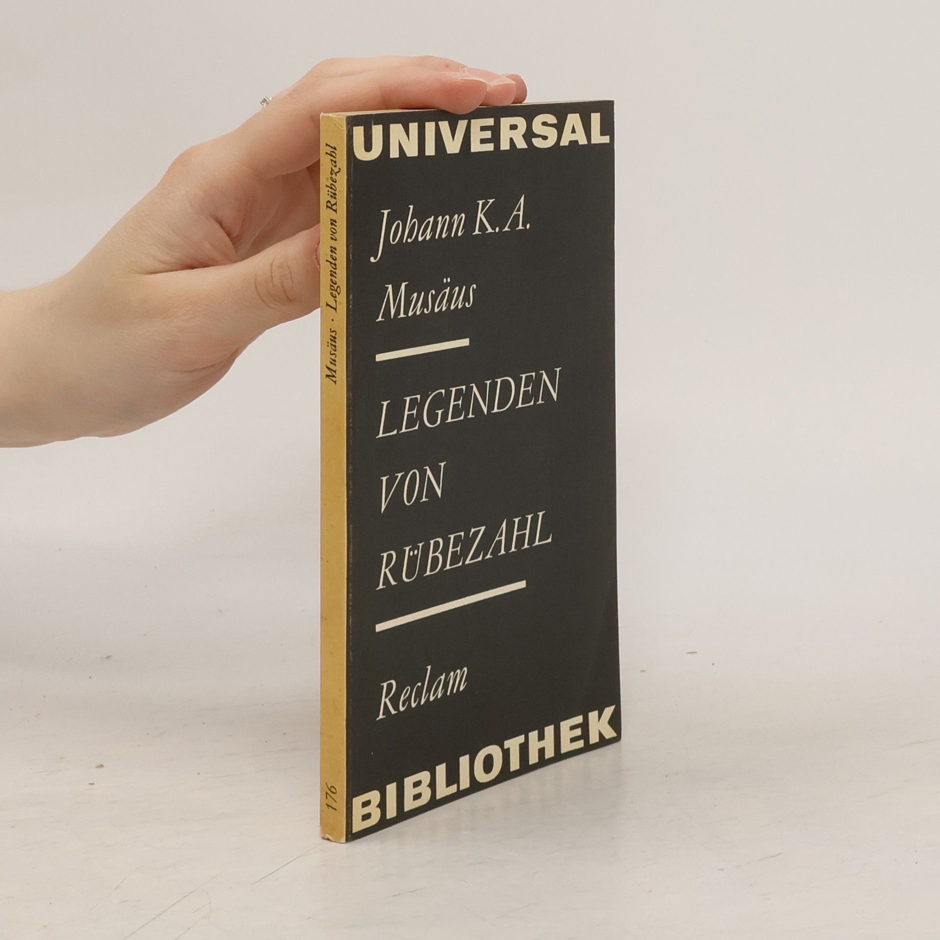 Johann Karl August Musäus Legenden von Rübezahl