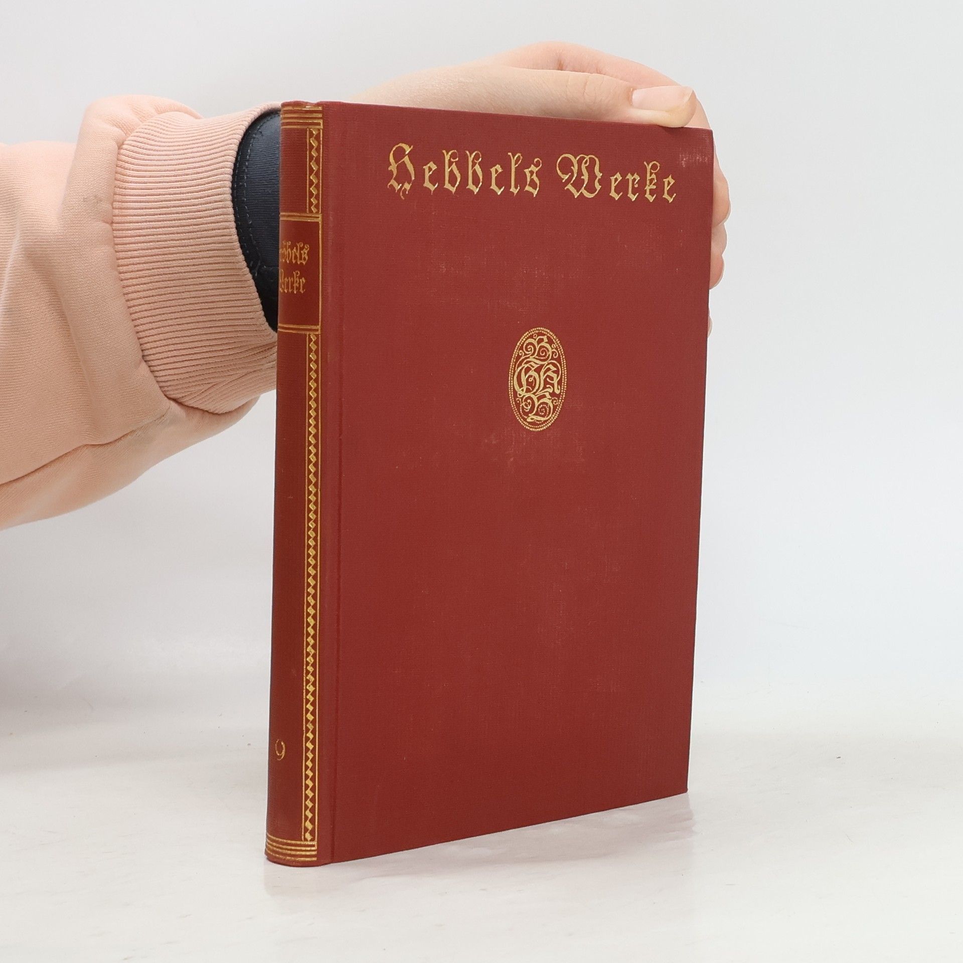 Theodor Poppe Hebbels Werke in zehn Teilen 9. Tagebücher I