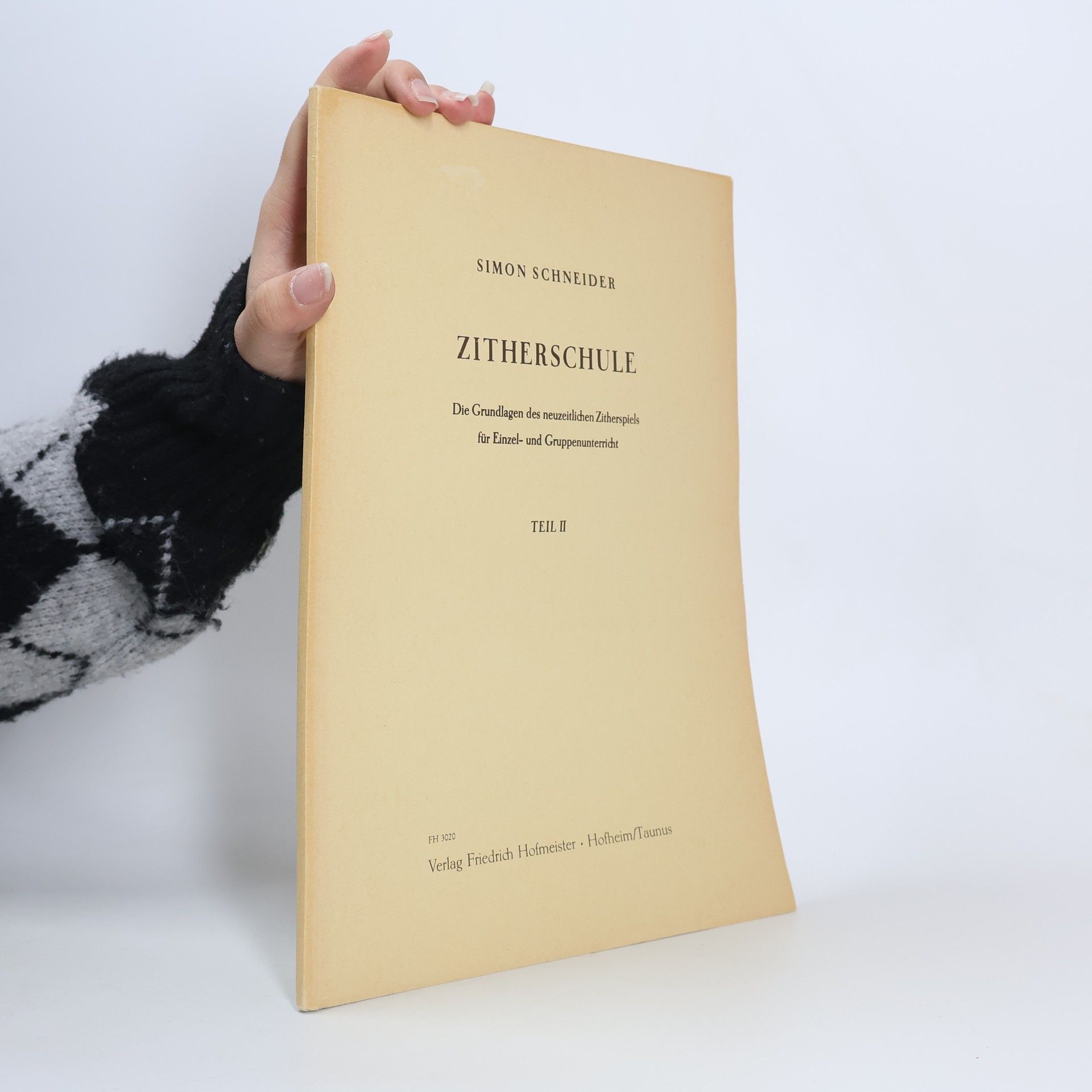 Simon Schneider Zitherschule II.