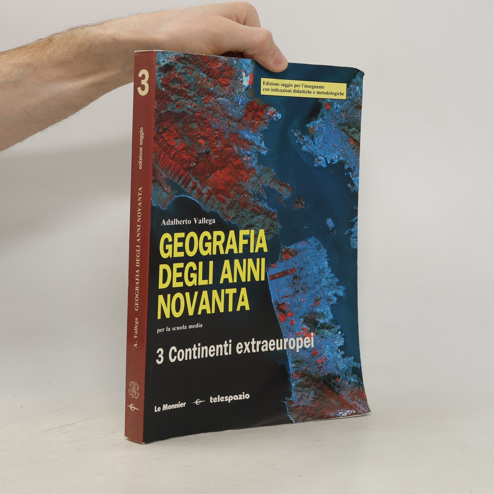 Adalberto Vallega Quaderno di geografia - 3: Geografia degli Anni Novanta - Edizione saggio per l'insegnante con indicazioni didattiche e metodologiche