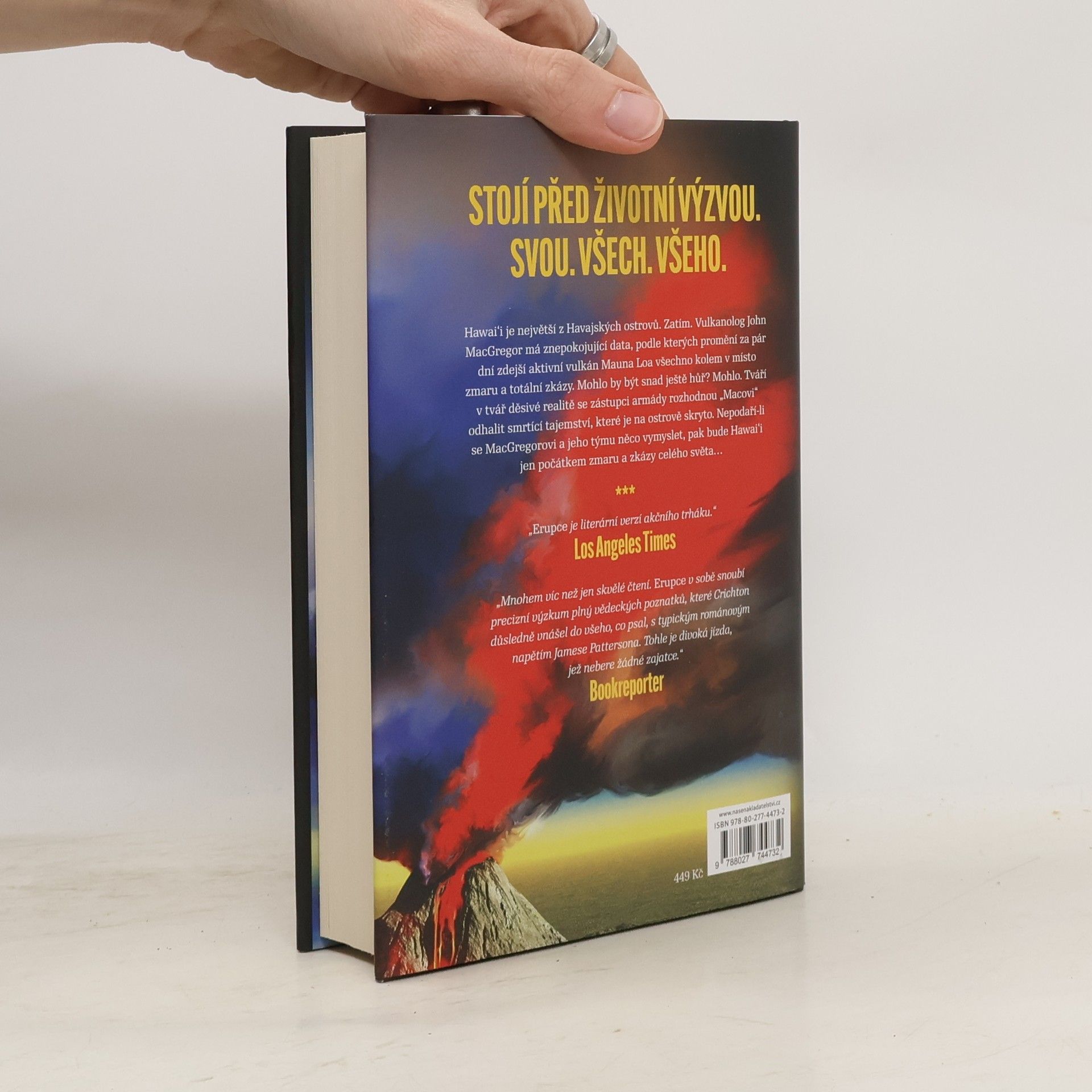 Michael Crichton Erupce