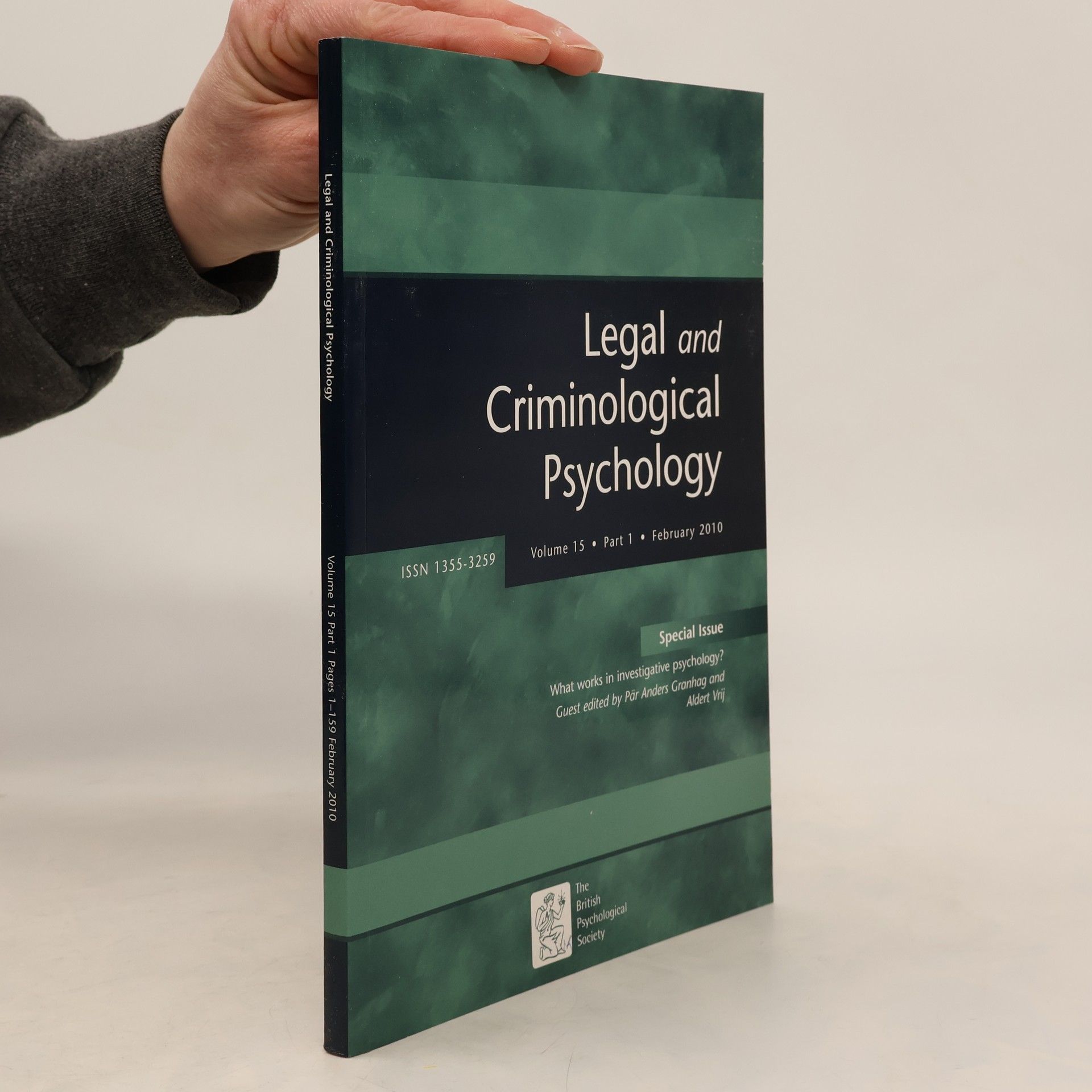 Autorenkollektiv Legal and Criminological Psychology 15/2010