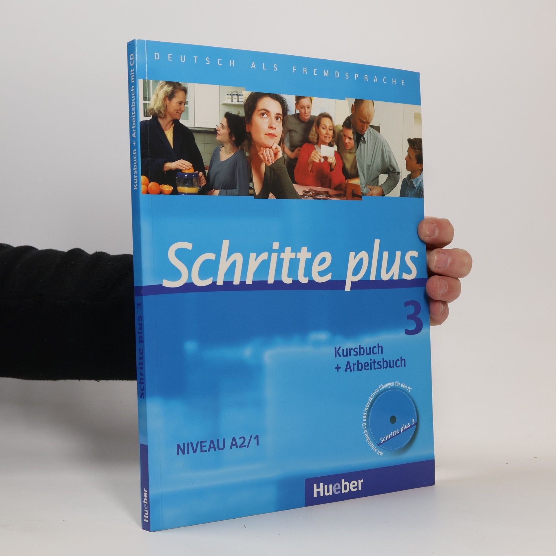 Autorenkollektiv Schritte plus 3, Niveau A2/1 (Kursbuch + Arbeitsbuch)