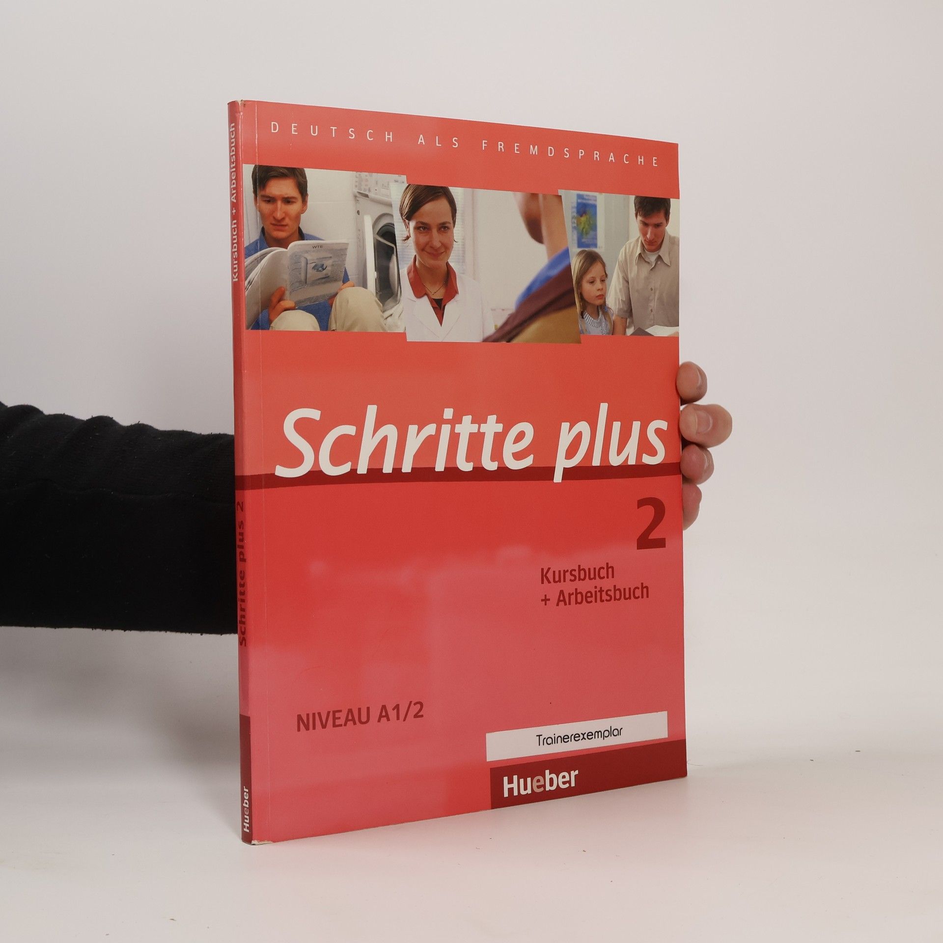 Autorenkollektiv Schritte plus 2. Niveau A1/2. Kursbuch + Arbeitsbuch