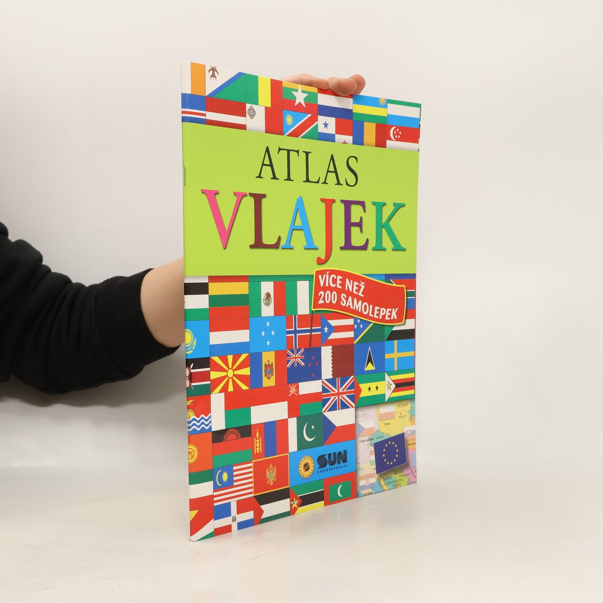 Collectif d'auteurs Atlas vlajek : více než 200 samolepek