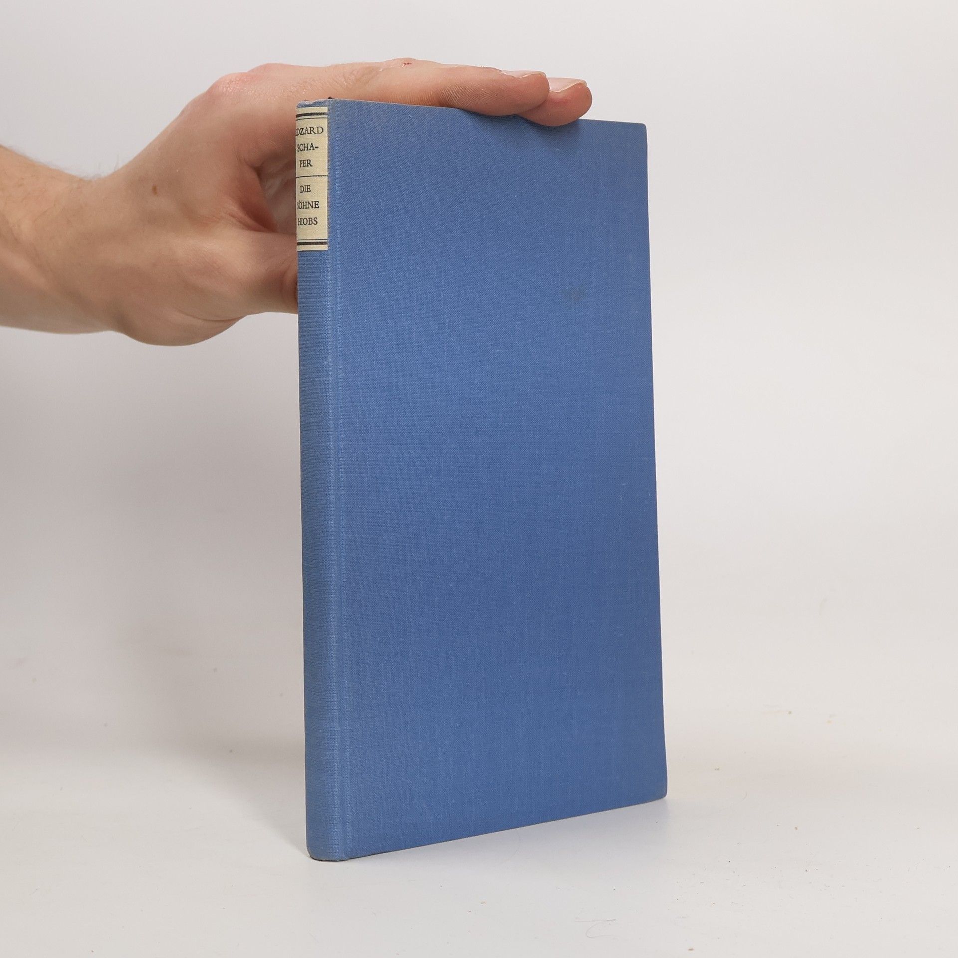 Edzard Schaper Die Söhne Hiobs