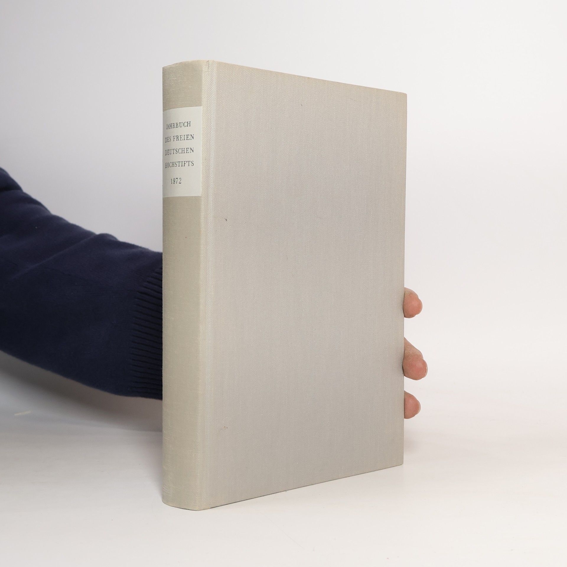 Various authors Jahrbuch des freien deutschen Hochstifts 1967