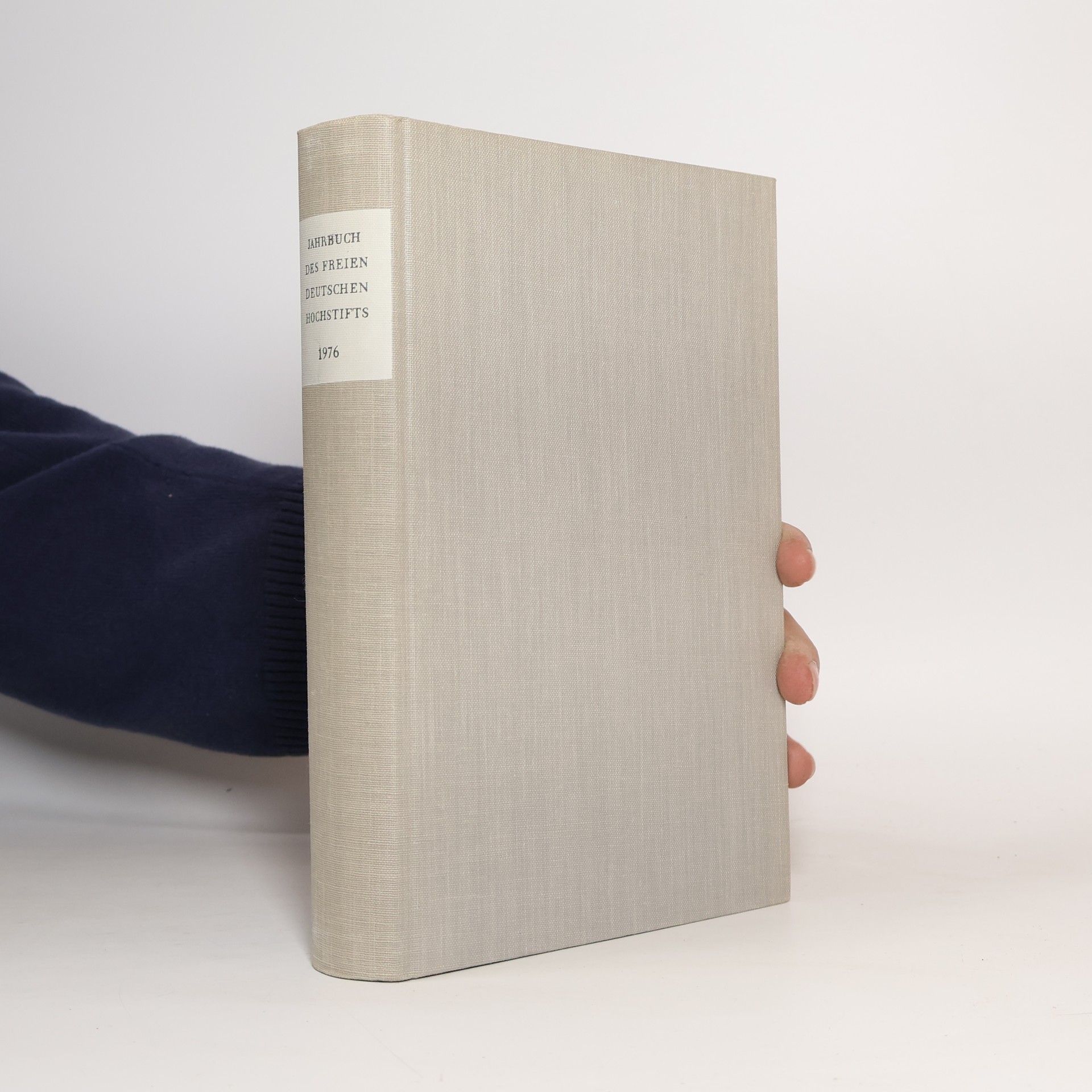 Collectif d'auteurs Jahrbuch des freien deutschen Hochstifts 1976