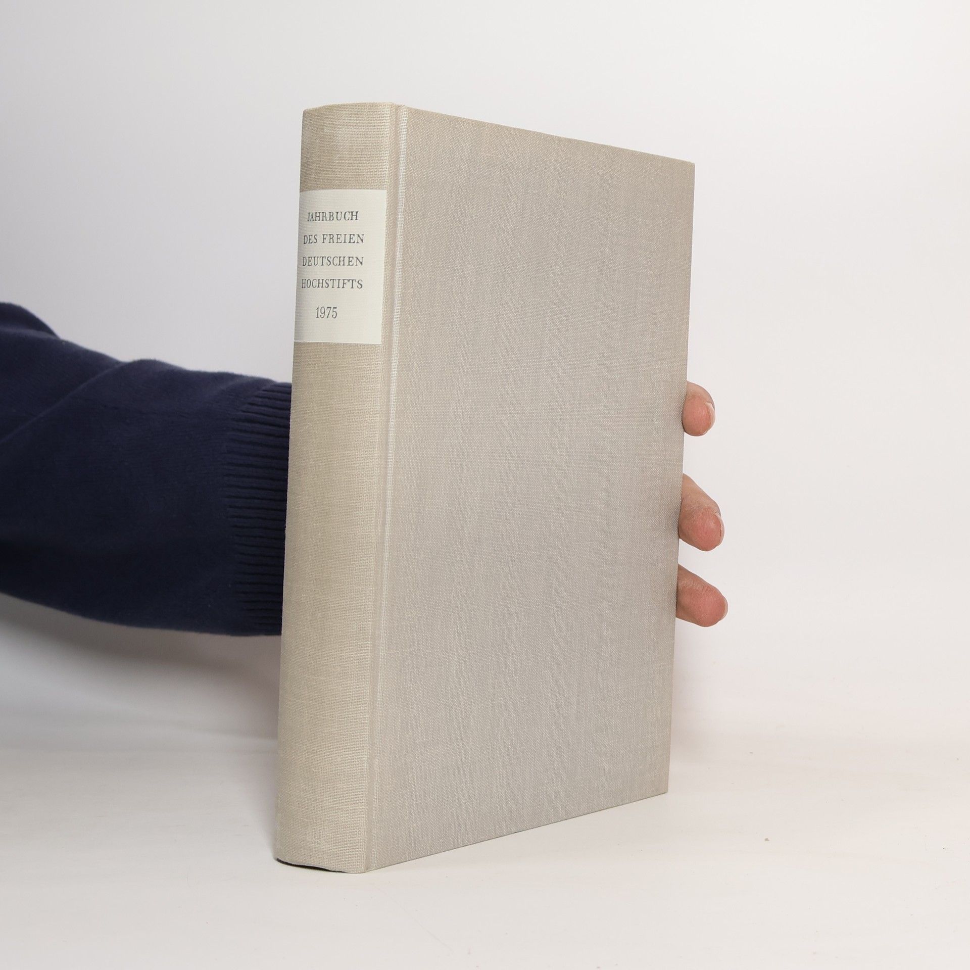 Collectif d'auteurs Jahrbuch des freien deutschen Hochstifts 1975