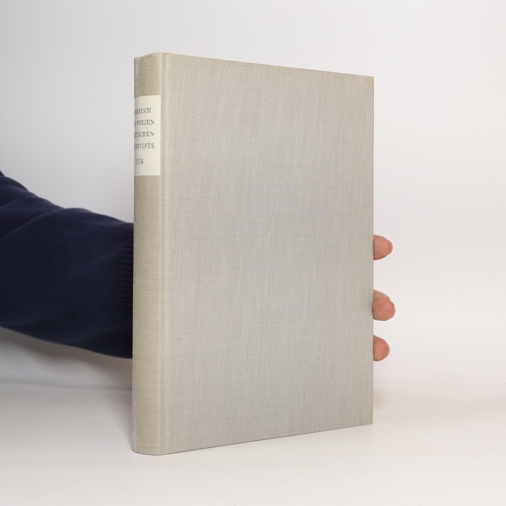 Collectif d'auteurs Jahrbuch des freien deutschen Hochstifts 1974