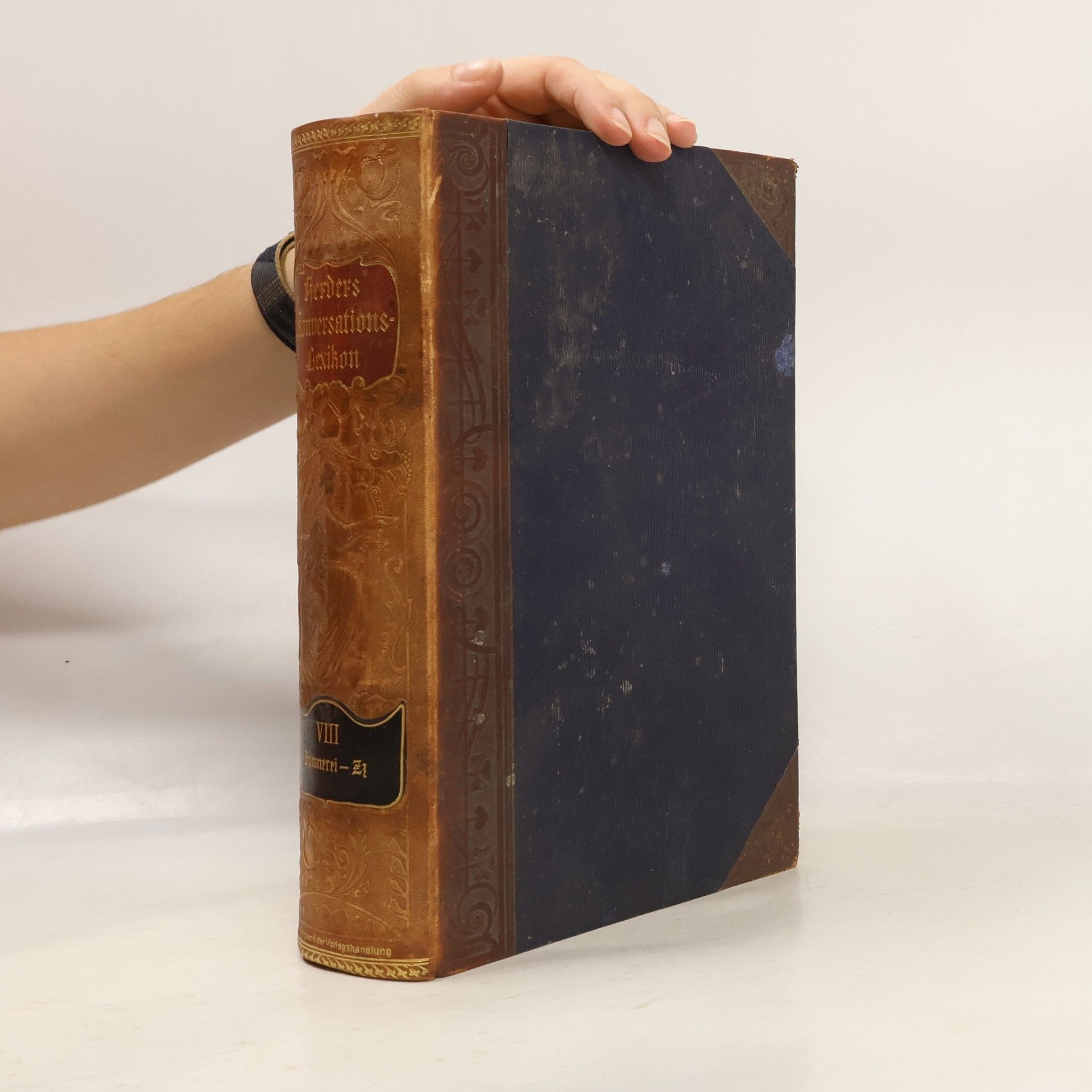 Autores varios Herders Konversations Lexikon VIII. Spinnerei-Zz