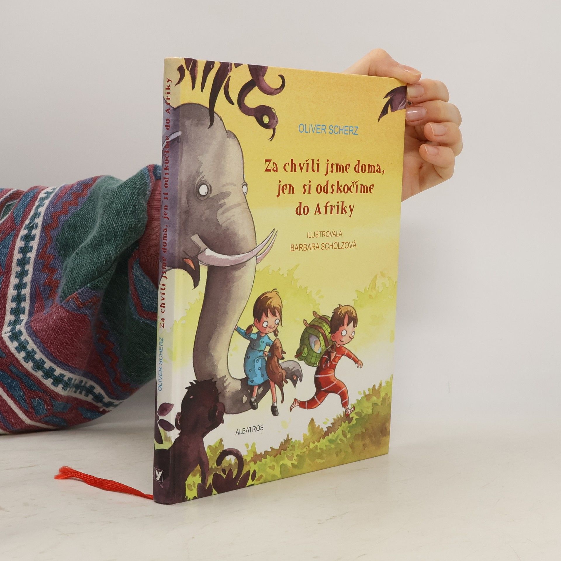 Oliver Scherz Za chvíli jsme doma, jen si odskočíme do Afriky