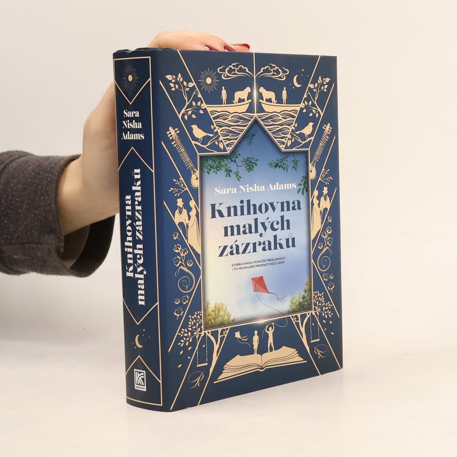 Sara Nisha Adams Knihovna malých zázraků