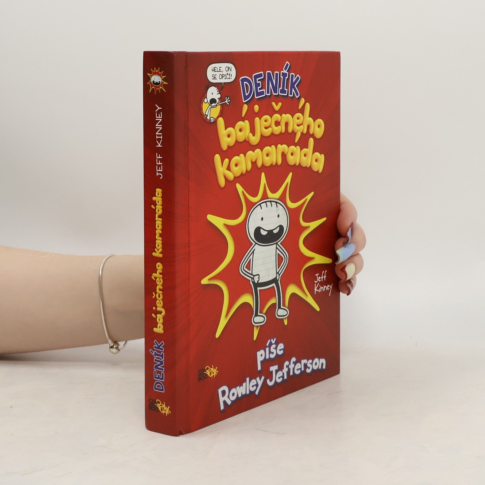 Jeff Kinney Deník báječného kamaráda. Píše Rowley Jefferson