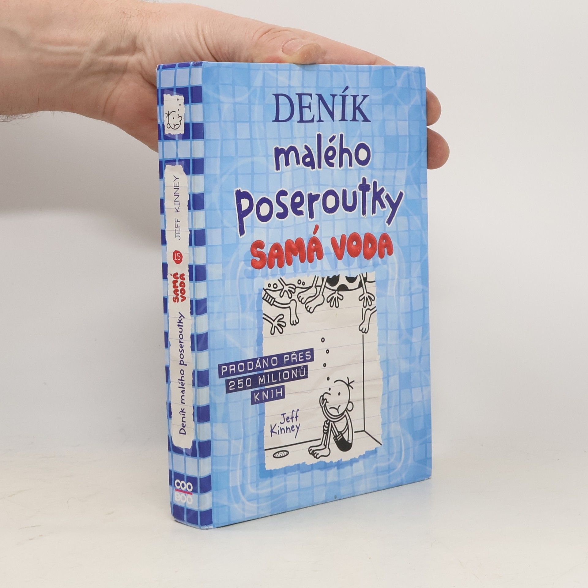 Jeff Kinney Deník malého poseroutky 15. Samá voda