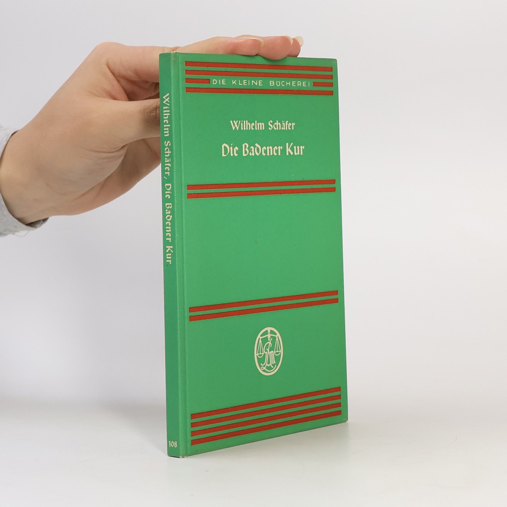 Wilhelm Schäfer Die Badener Kur