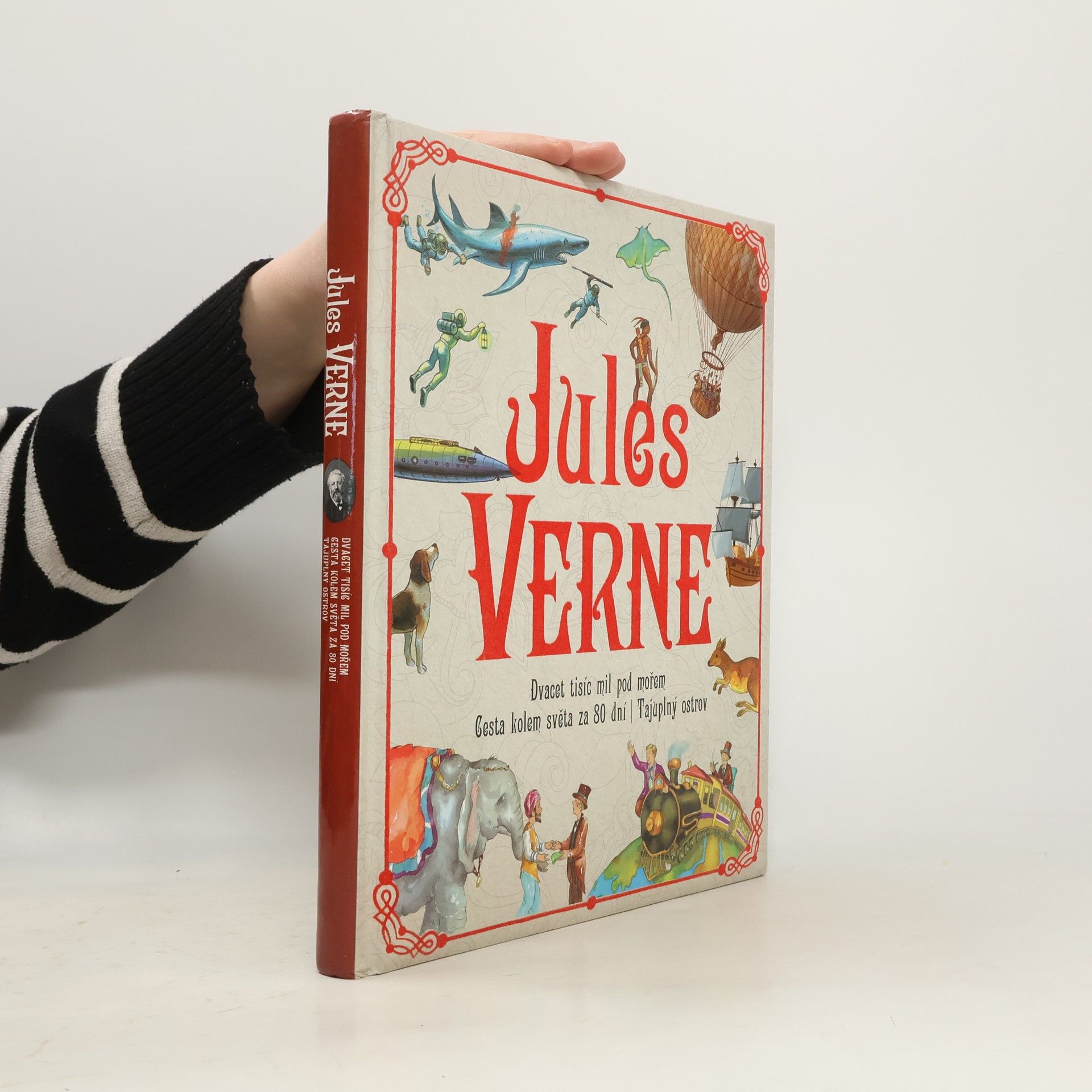Jules Verne Dvacet tisíc mil pod mořem. Cesta kolem světa za 80 dní. Tajuplný ostrov