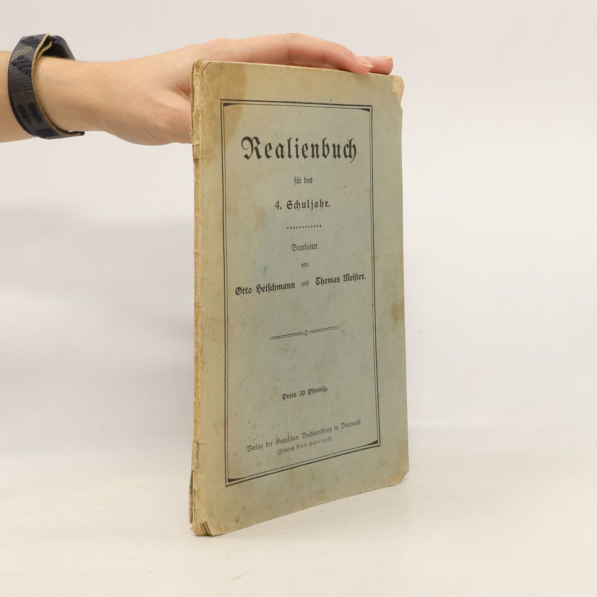 Thomas Meister Realienbuch für das 4. Schuljahr