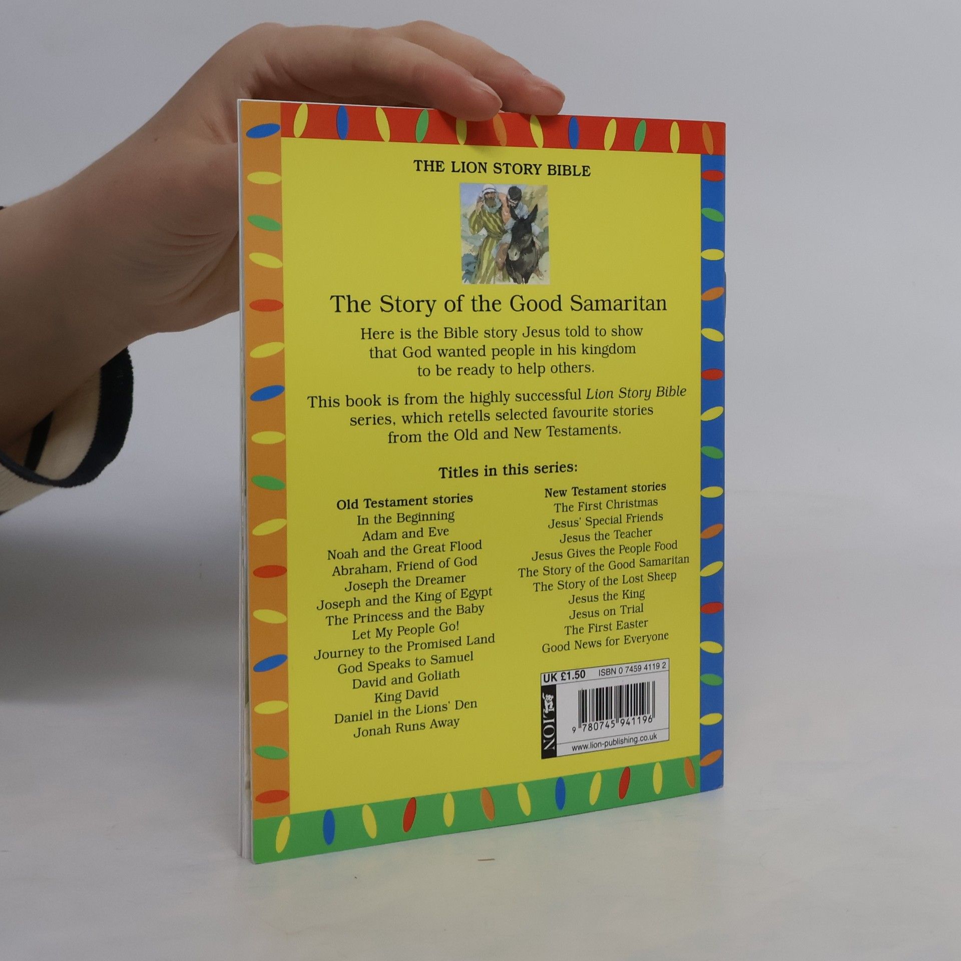 Penny Frank The Lion Story Bible: The Story of the Good Samaritan