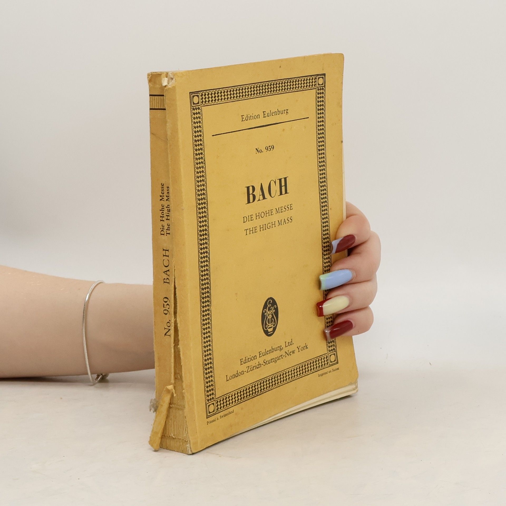 Johann Sebastian Bach Bach. Die hohe Messe. The High Mass No. 959
