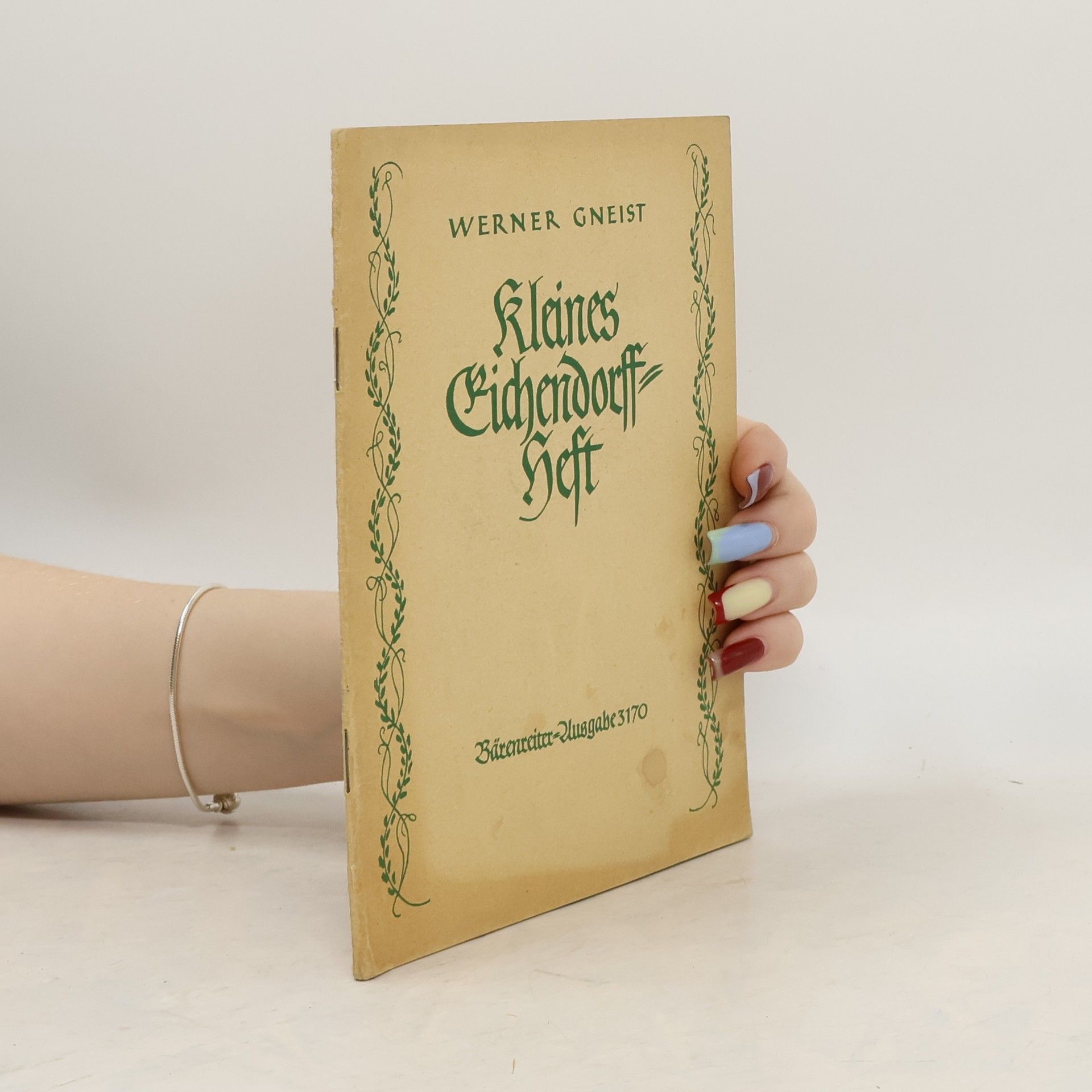 Werner Gneist Kleines Eichendorff-Heft
