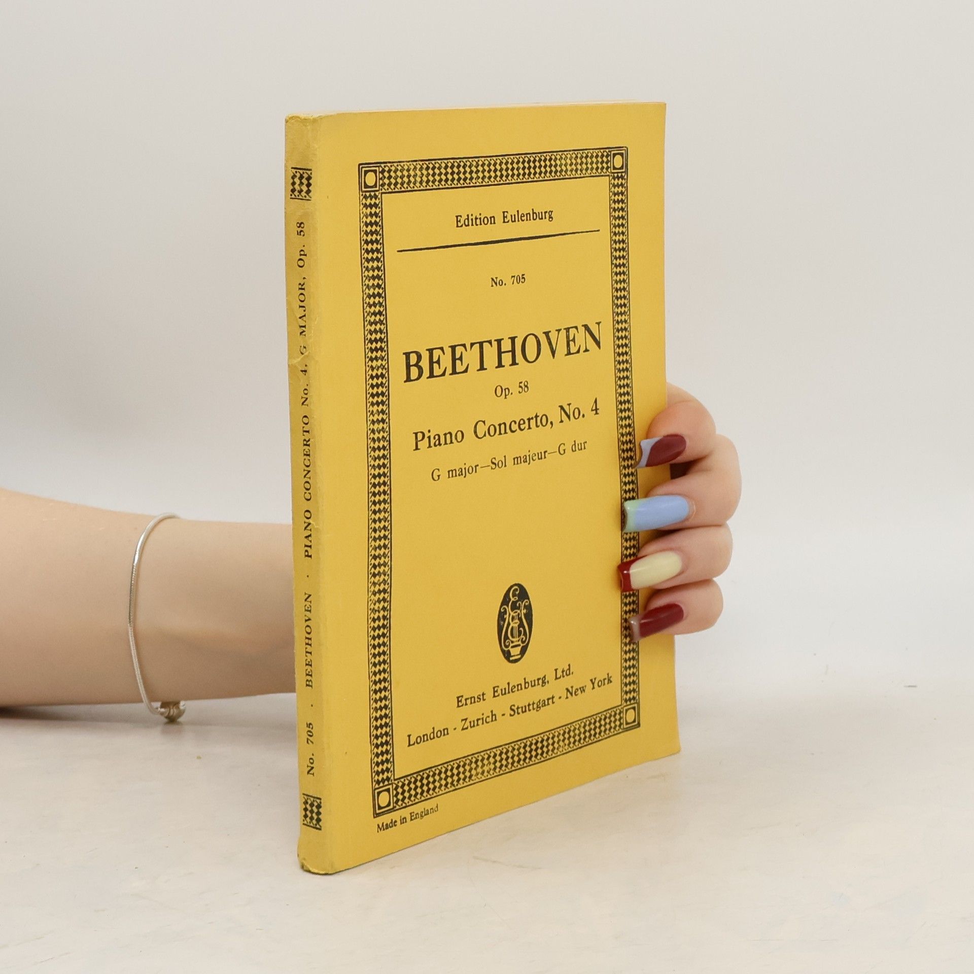 Ludwig van Beethoven Beethoven, Piano Concerto No. 4.