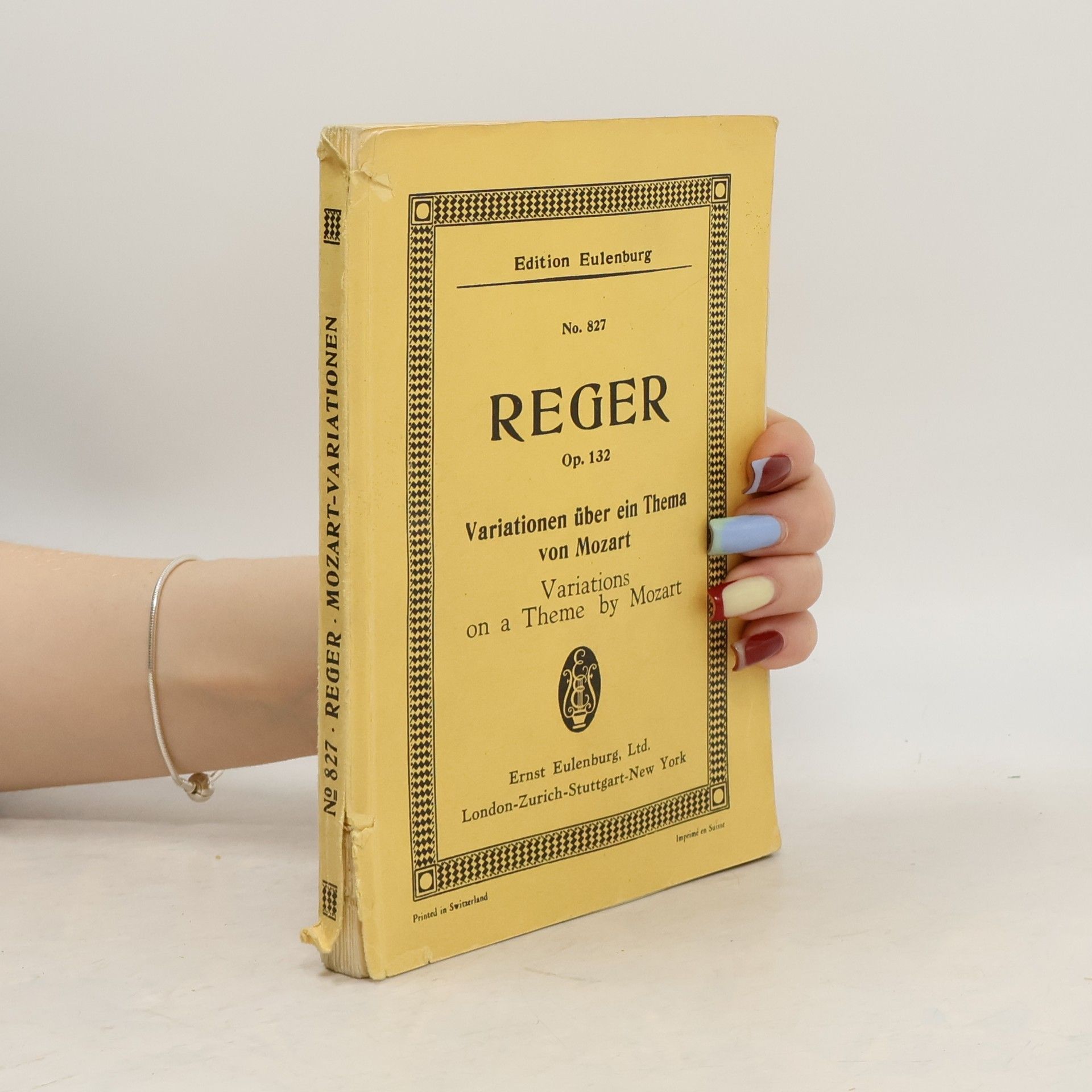 Max Reger Variations and Fugue for Orchestra on a Theme by Mozart