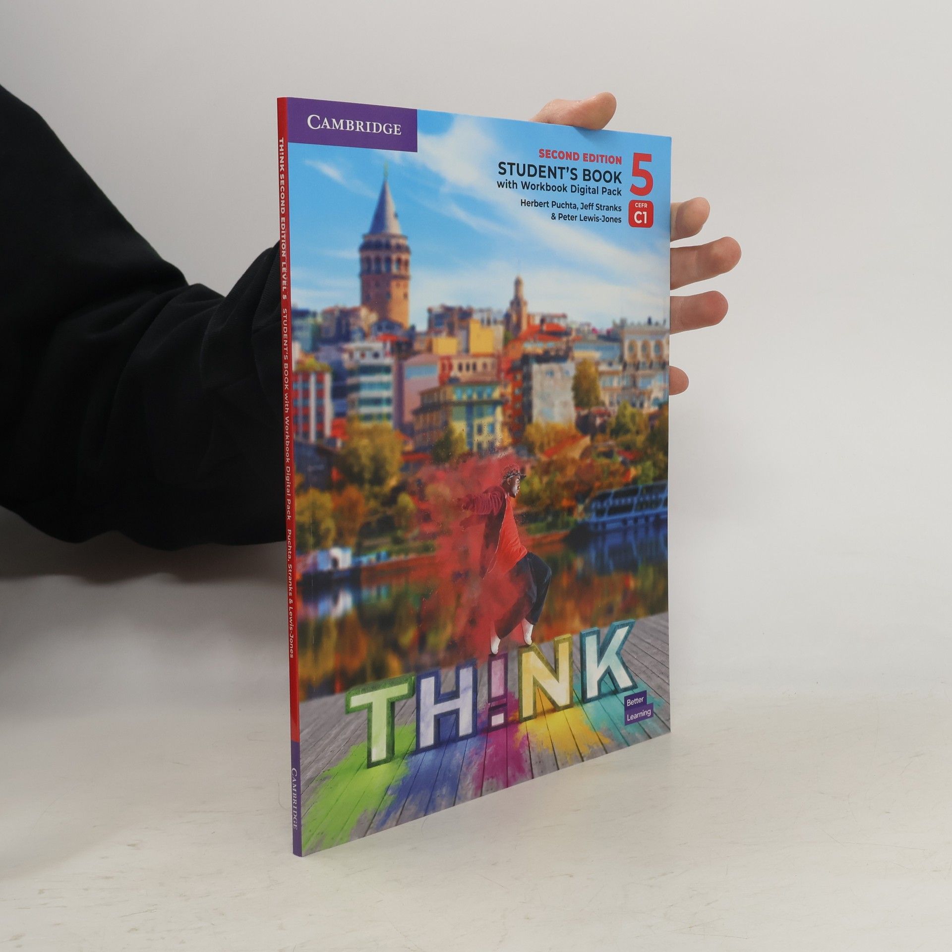 Herbert Puchta Think Level 5 Student's Book with Workbook Digital Pack British English Second Edition CEFR C1