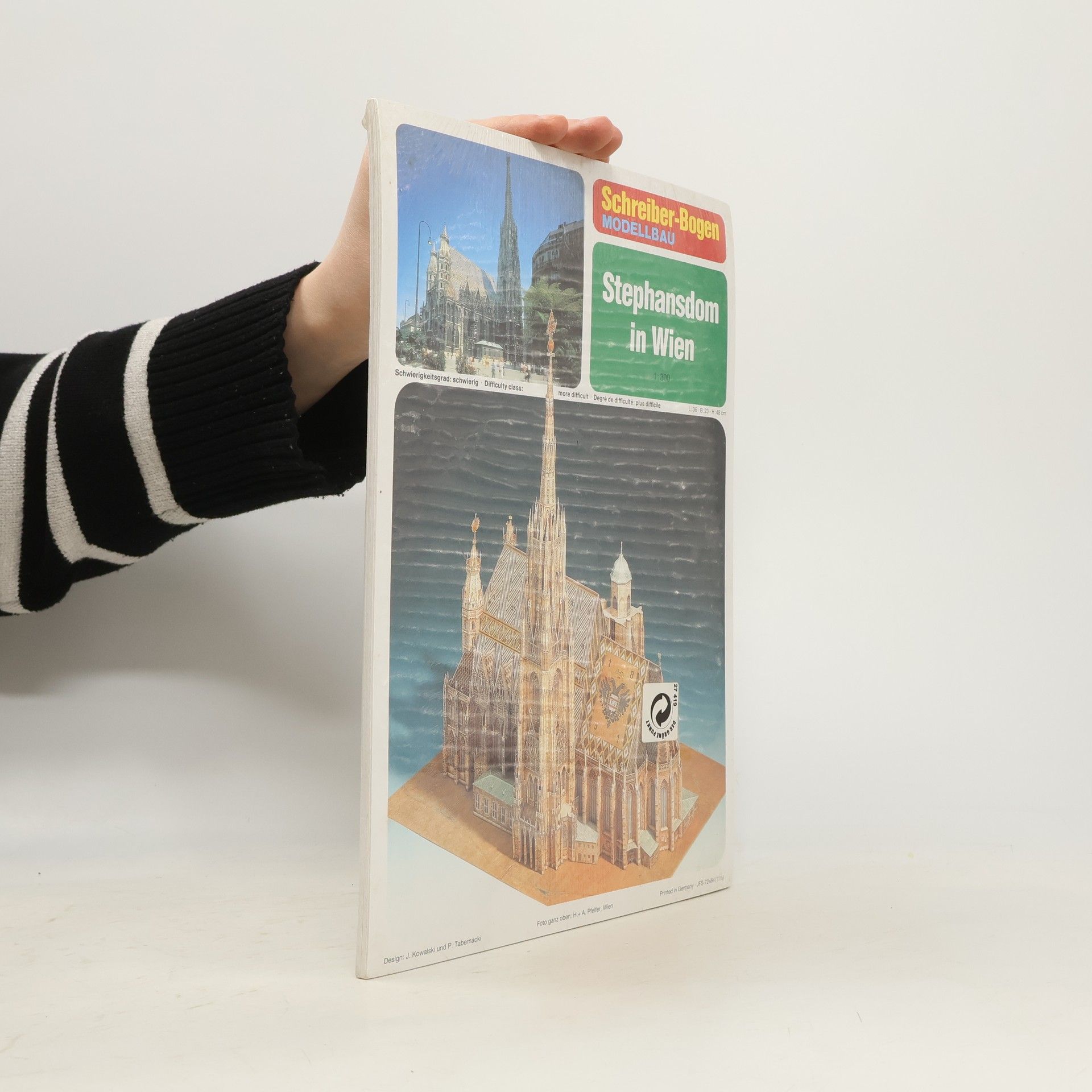 Kolektív autorov Schreiber-Bogen Modellbau. Stephansdom in Wien