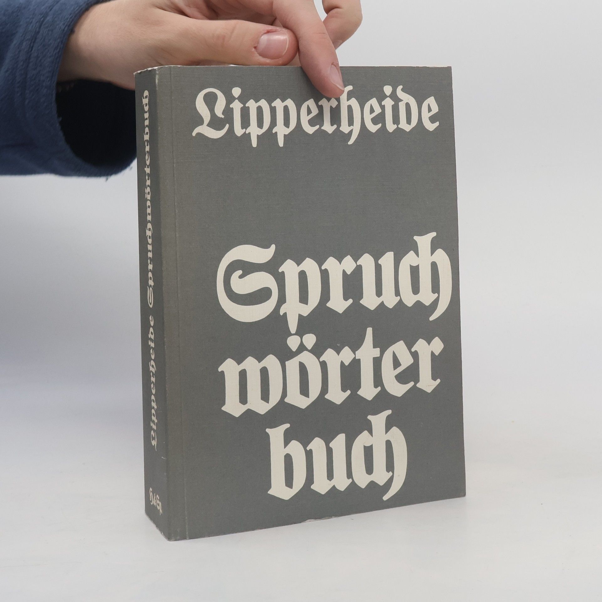 Franz Lipperheide Spruchwörterbuch