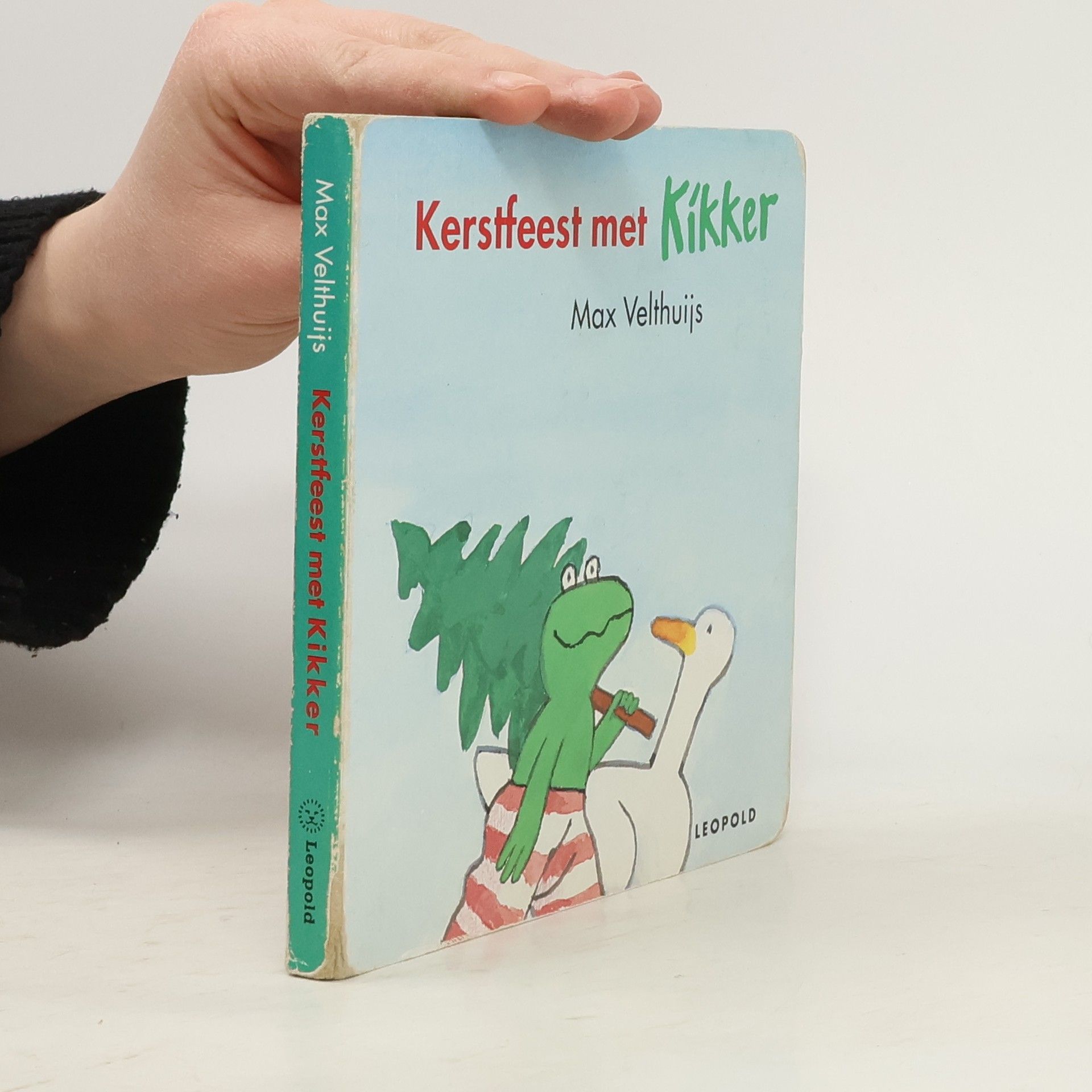 Max Velthuijs Kikker kartonboekjes: Kerstfeest met Kikker