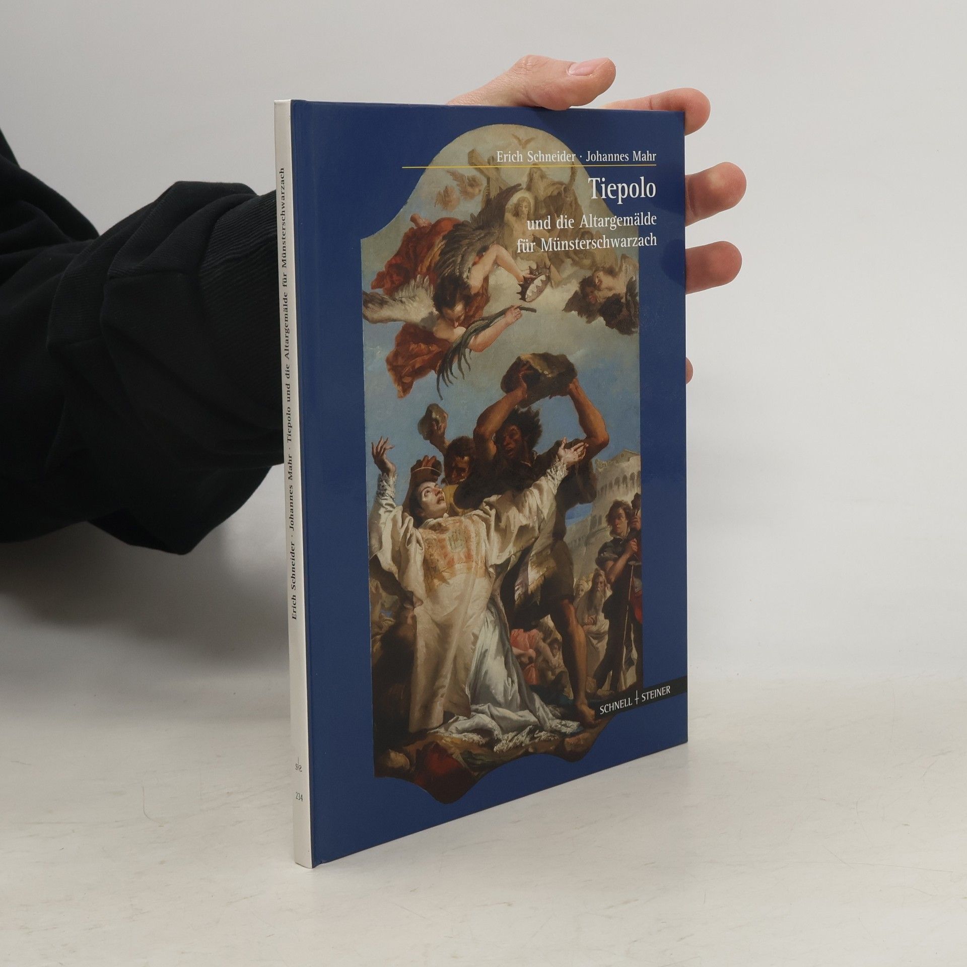 Erich Schneider-Wessling Tiepolo und die Altargemälde für Münsterschwarzach