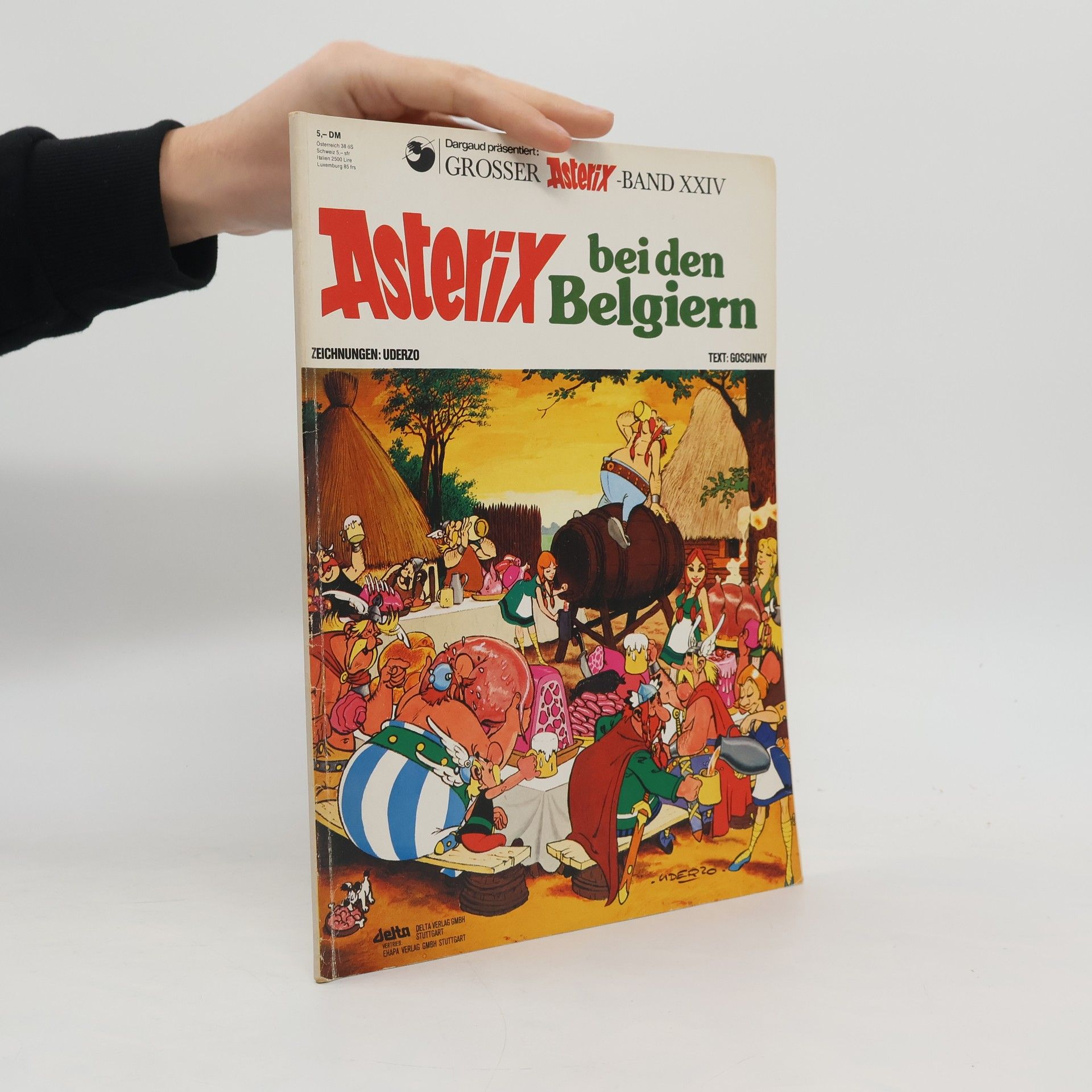 René Goscinny Asterix bei den Belgiern