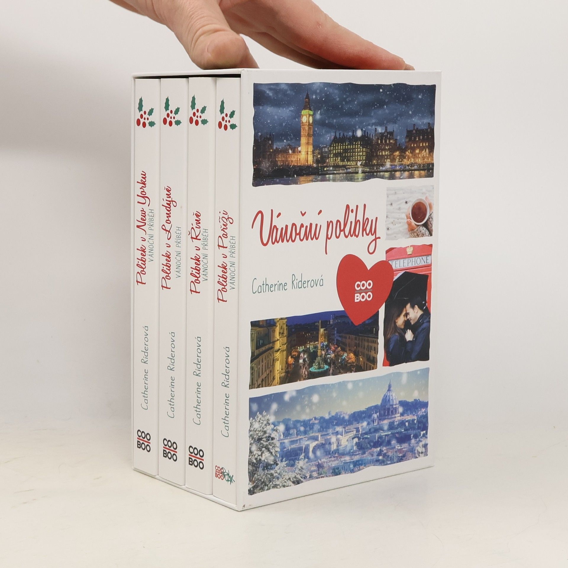 Vánoční polibky 1 - 4 (4 svazky, komplet v boxu)